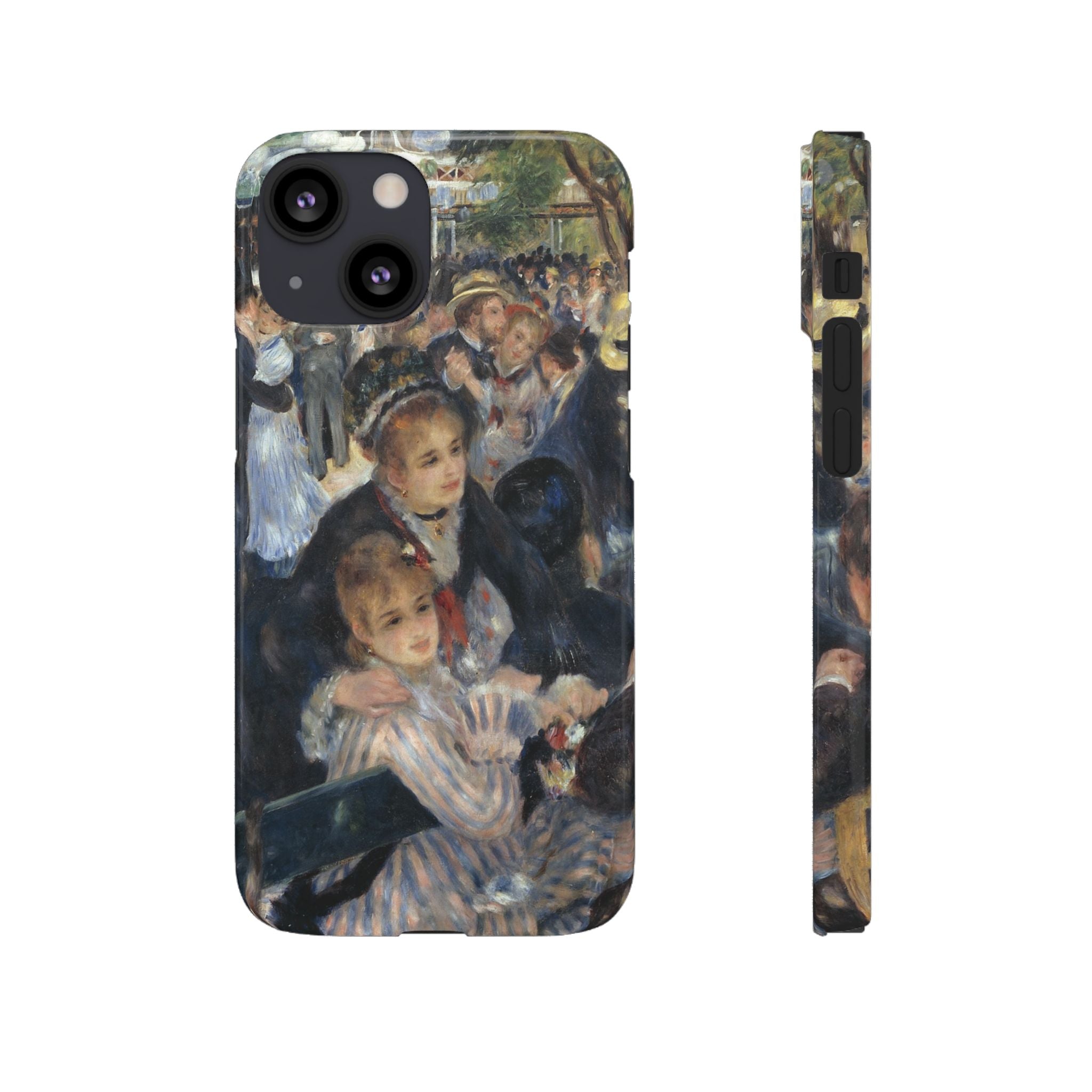 Le Moulin de la Galette by Pierre Auguste Renoir - iPhone Slim Case