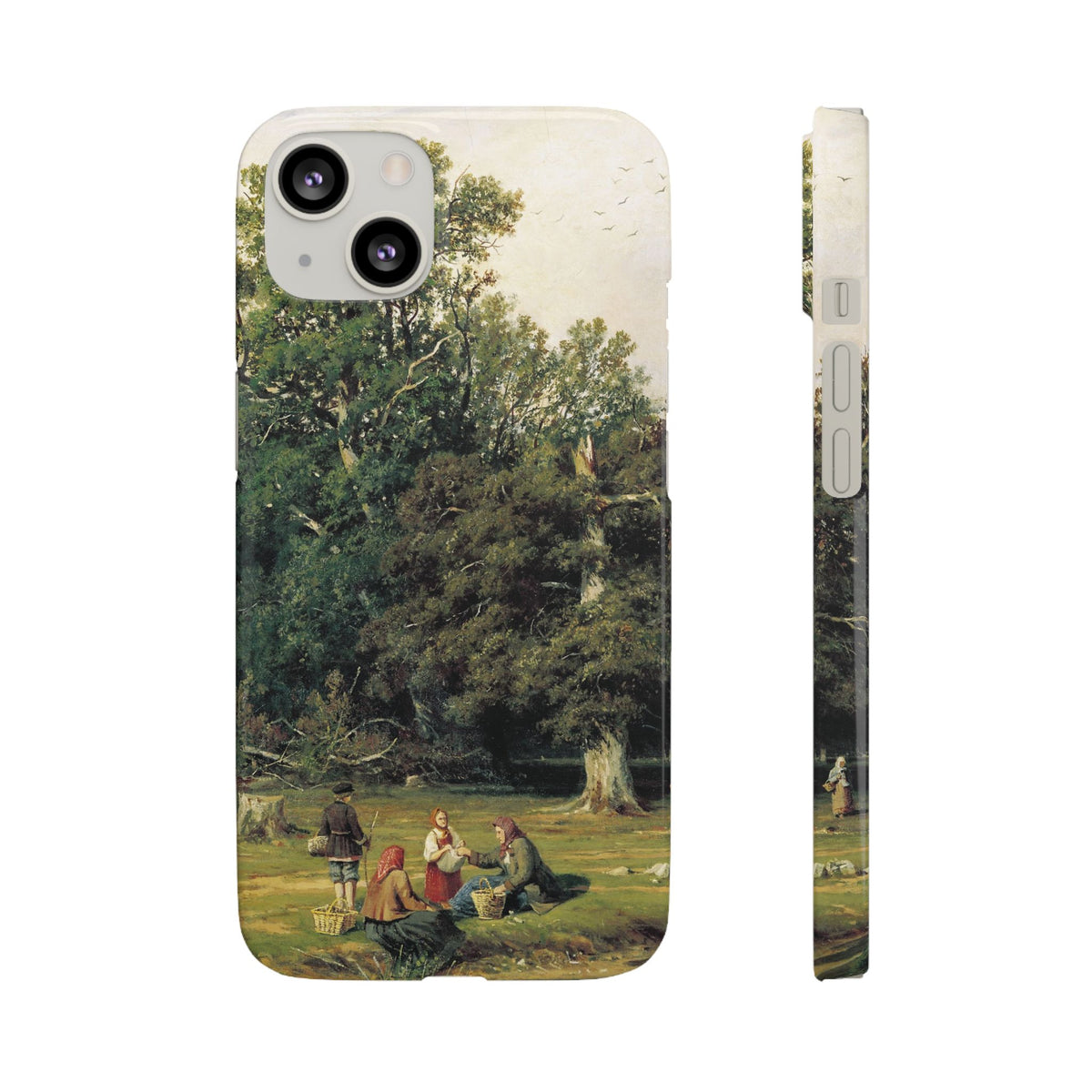 For Mushrooms by Ivan Ivanovich Shishkin - iPhone Slim Case