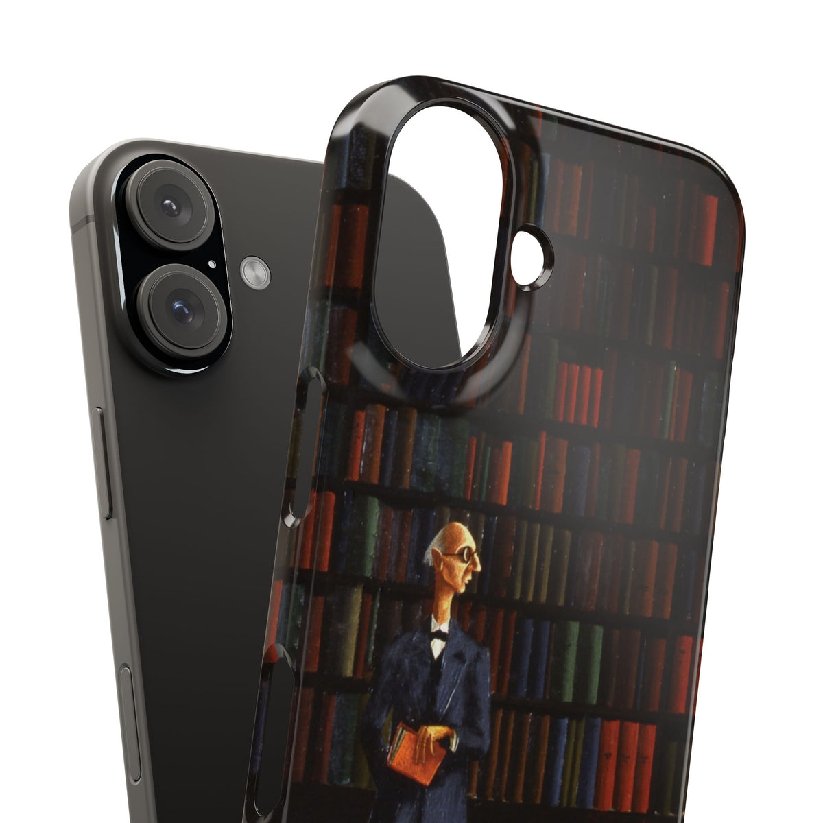 La biblioteca di Franz Sedlacek - Cover sottile per iPhone