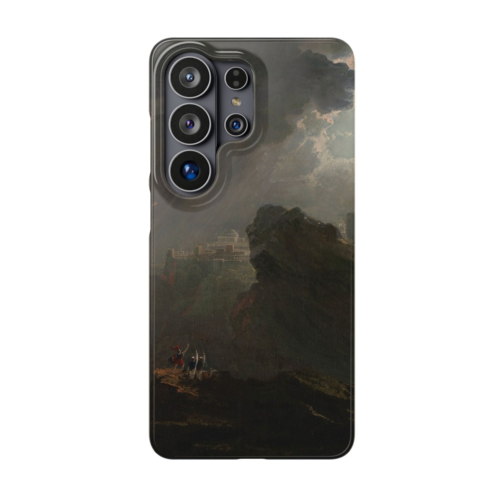 Josua befiehlt der Sonne, stillzustehen von John Martin – Samsung Slim Case