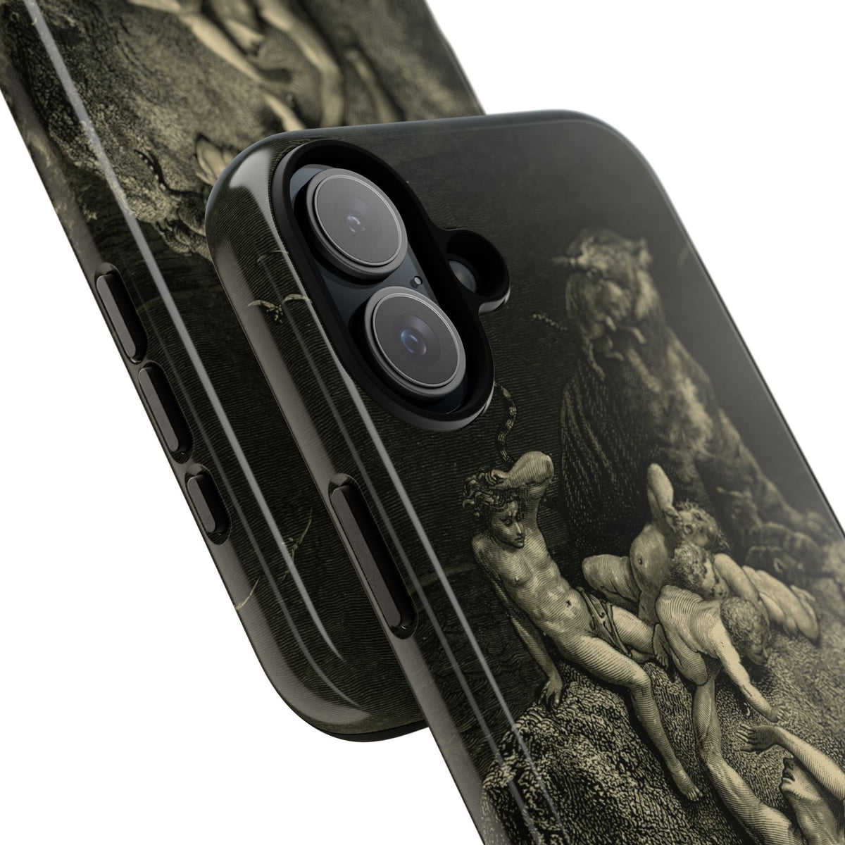 The Deluge by Gustave Doré iPhone Tough Case