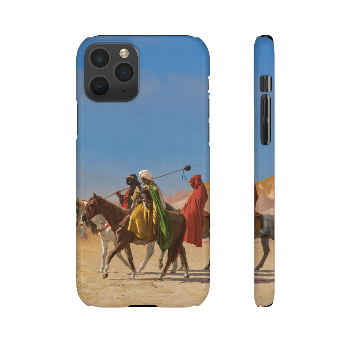 Riders Crossing The Desert by Jean-Leon Gerome - iPhone Slim Case