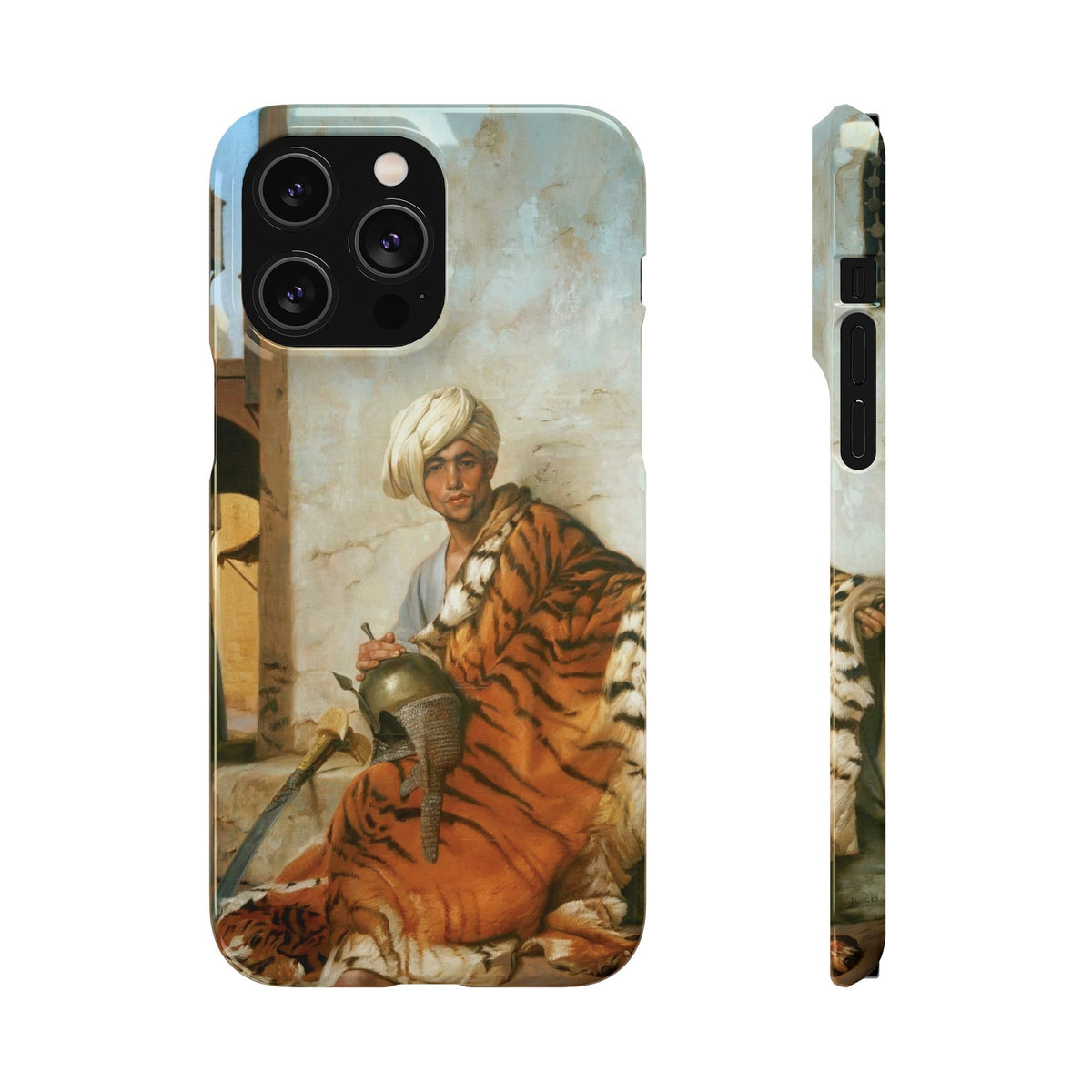 The Pelt Merchant Cairo by Jean-Leon Gerome - iPhone Slim Case