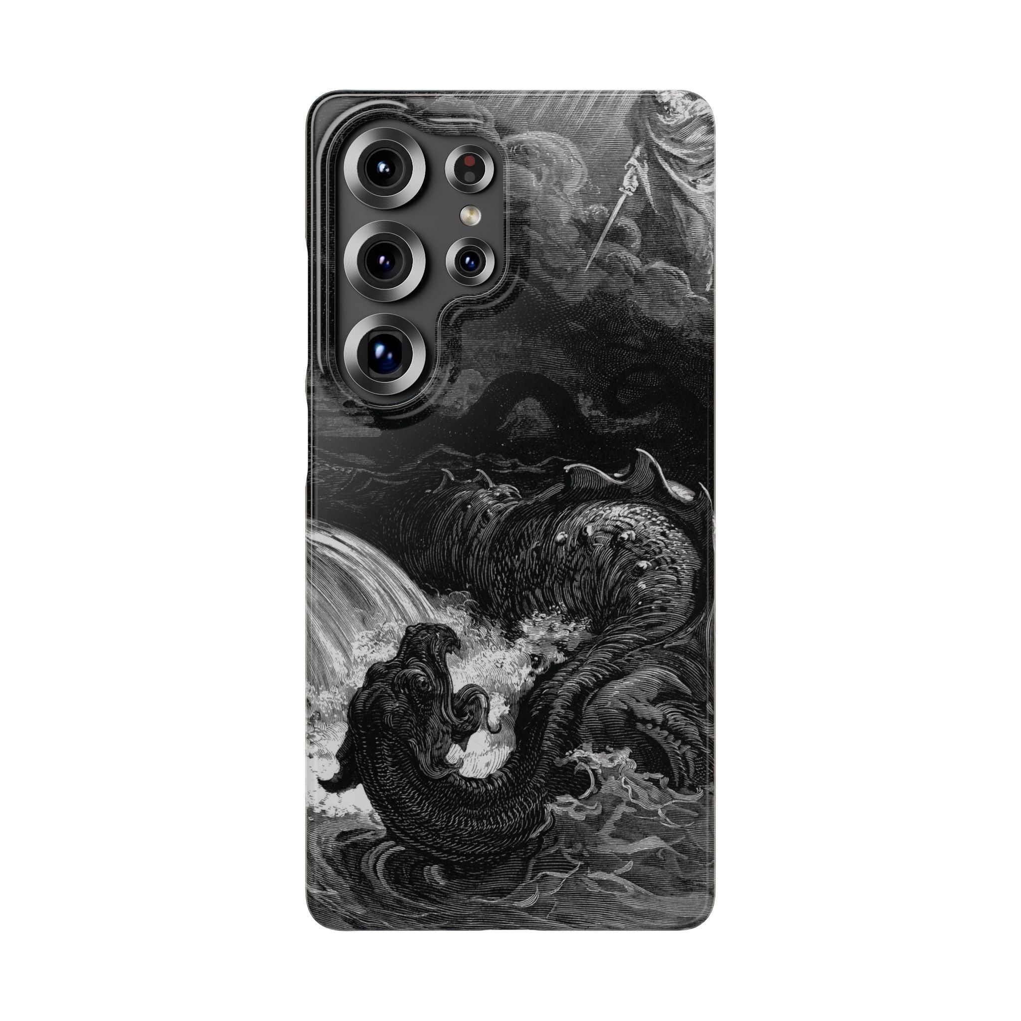 The Destruction of Leviathan by Gustave Doré - Samsung Slim Case