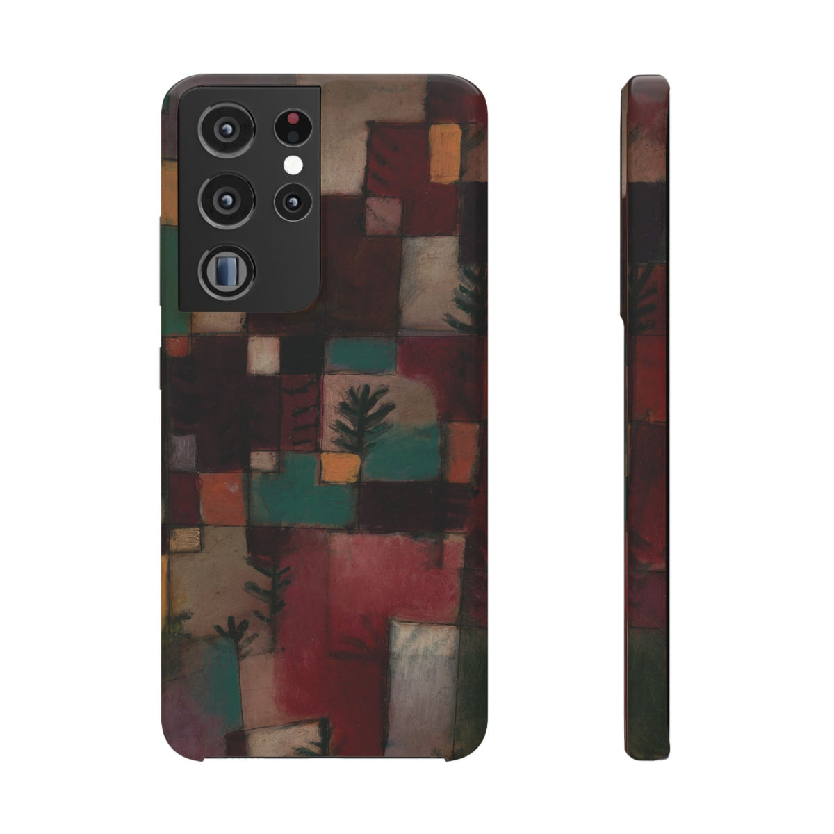 Redgreen and Violet-Yellow Rhythms by Paul Klee - Samsung Slim Case