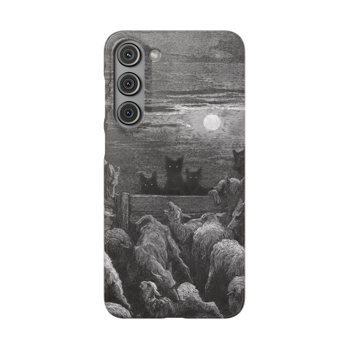 The Wolves and The Sheep by Gustave Dore - Samsung Slim Case