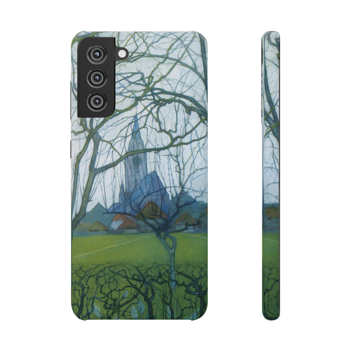 St Jacobs Church by Piet Mondrian - Samsung Slim Case