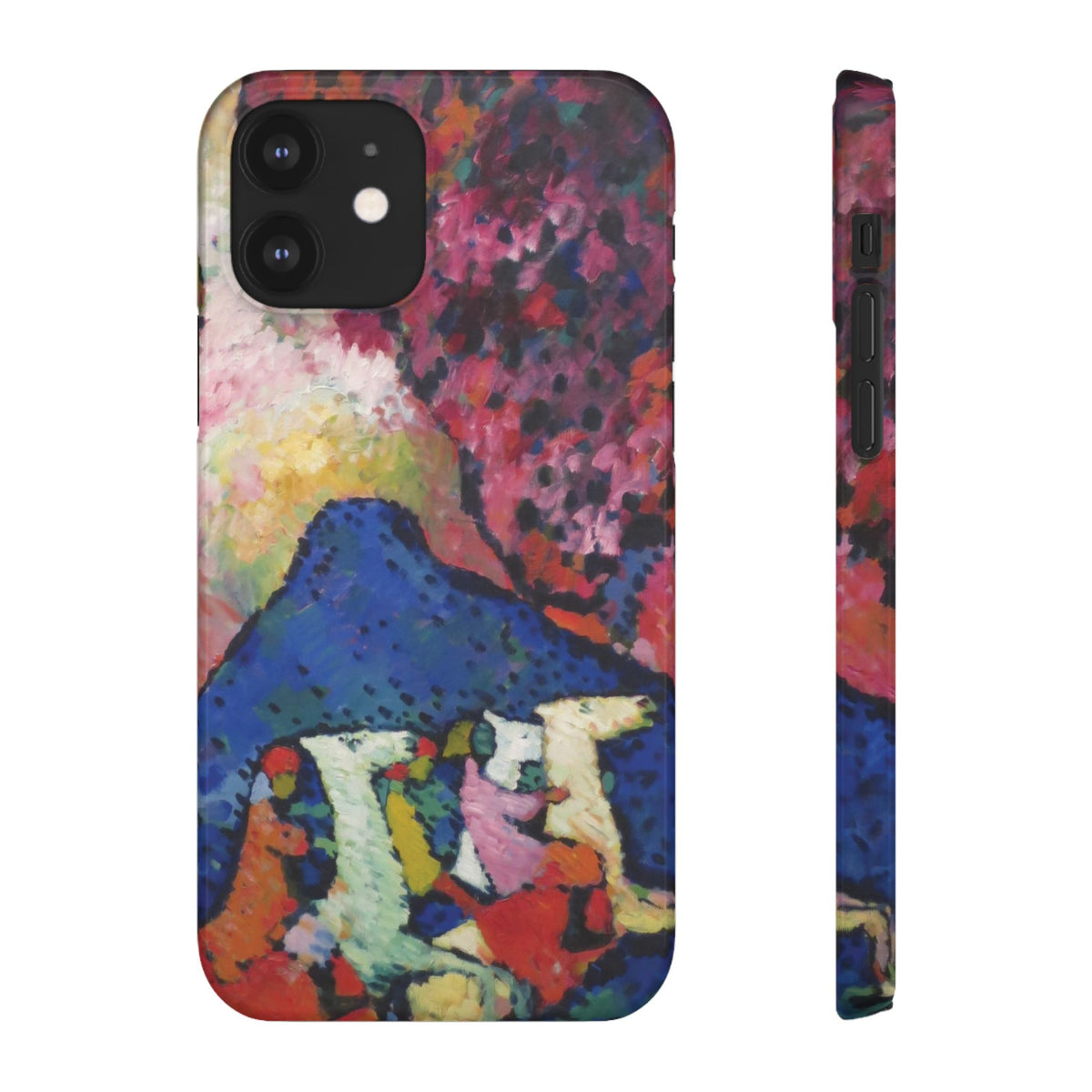Blue Mountain by Vasily Kandinsky - iPhone Slim Case
