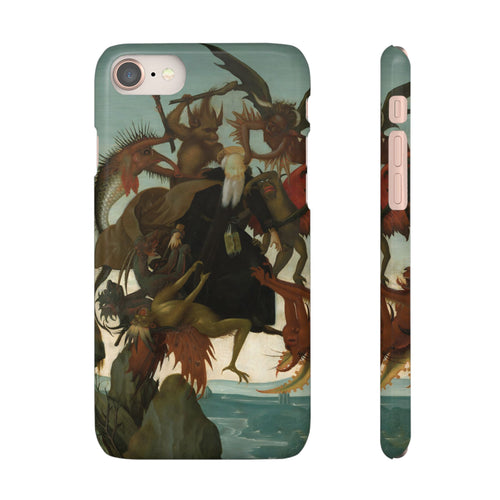 The Torment of Saint Anthony by Michelangelo Buonarroti - iPhone Slim Case