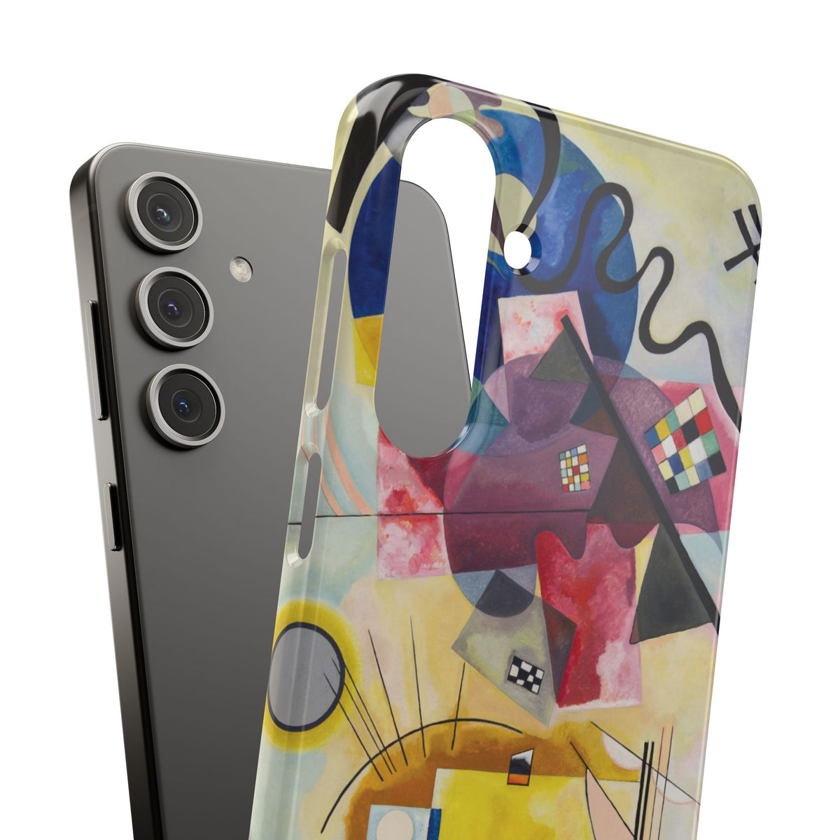 Yellow-Red-Blue by Vasily Kandinsky - Samsung Slim Case