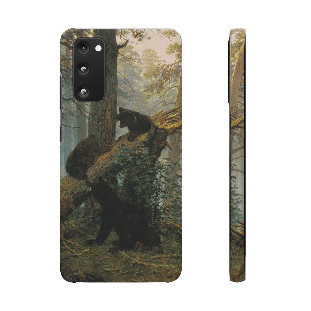 Morning in a Pine Forest by Ivan Ivanovich Shishkin - Samsung Slim Case