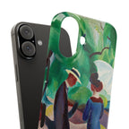 Promenade by August Macke - iPhone Slim Case