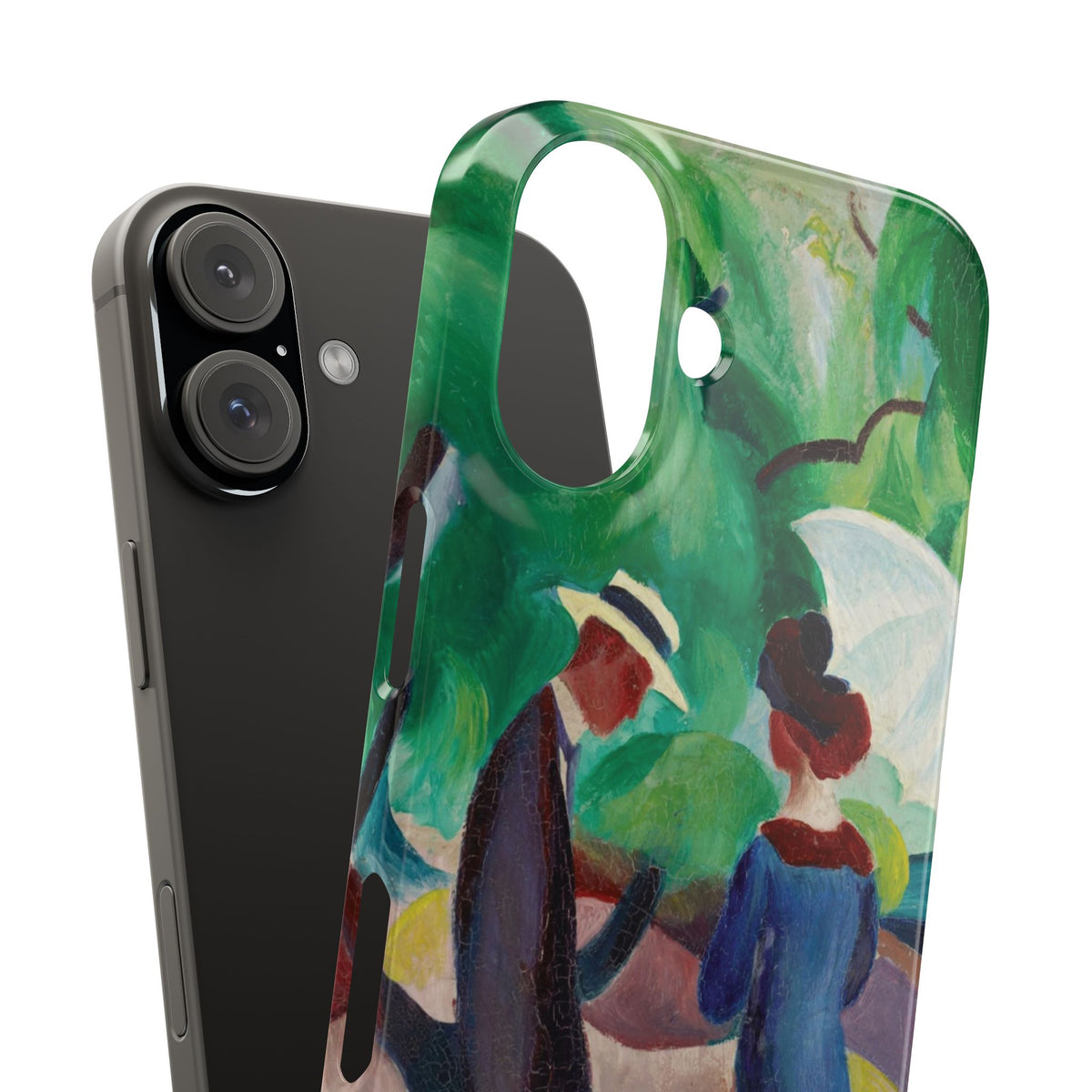 Promenade by August Macke - iPhone Slim Case