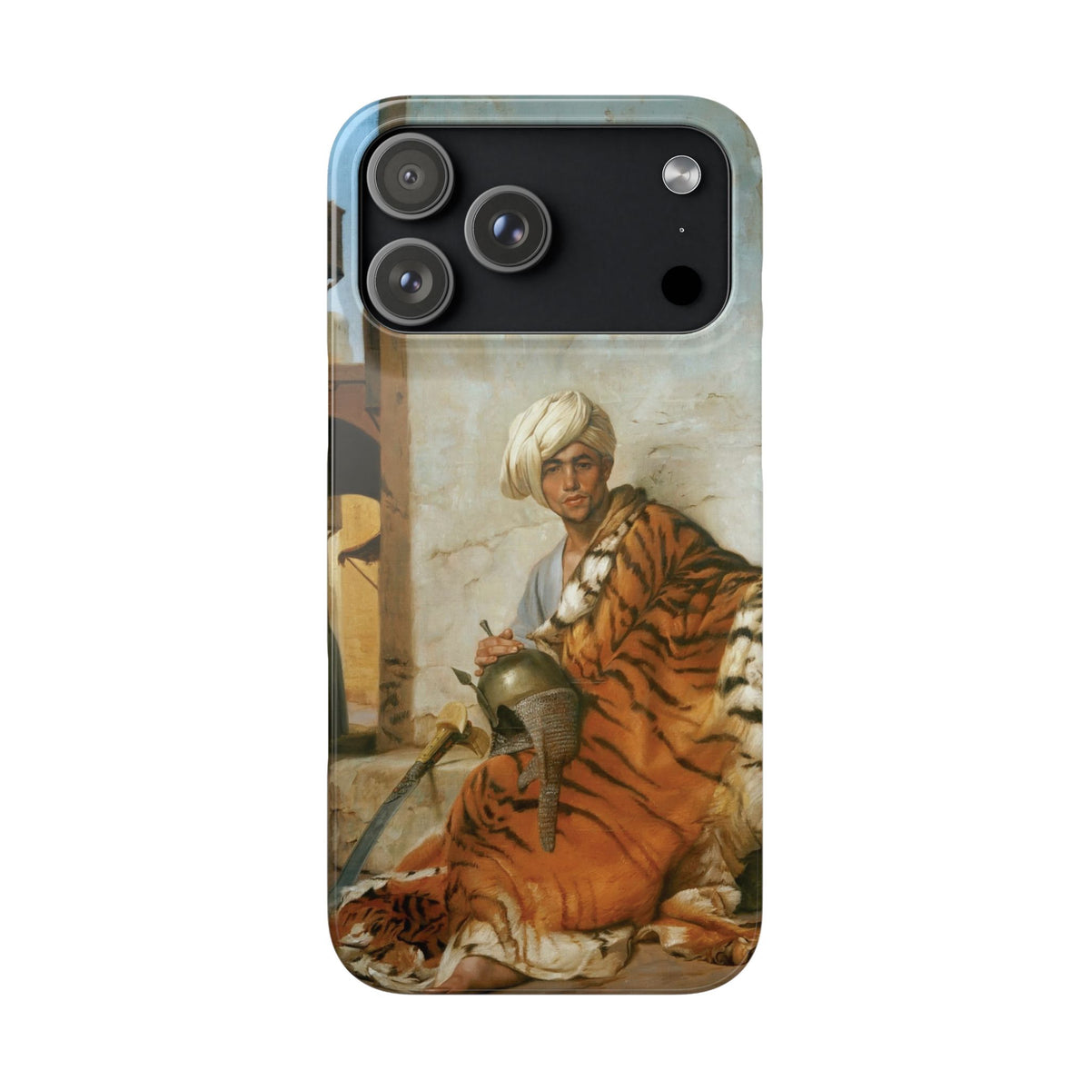 The Pelt Merchant Cairo by Jean-Leon Gerome - iPhone Slim Case
