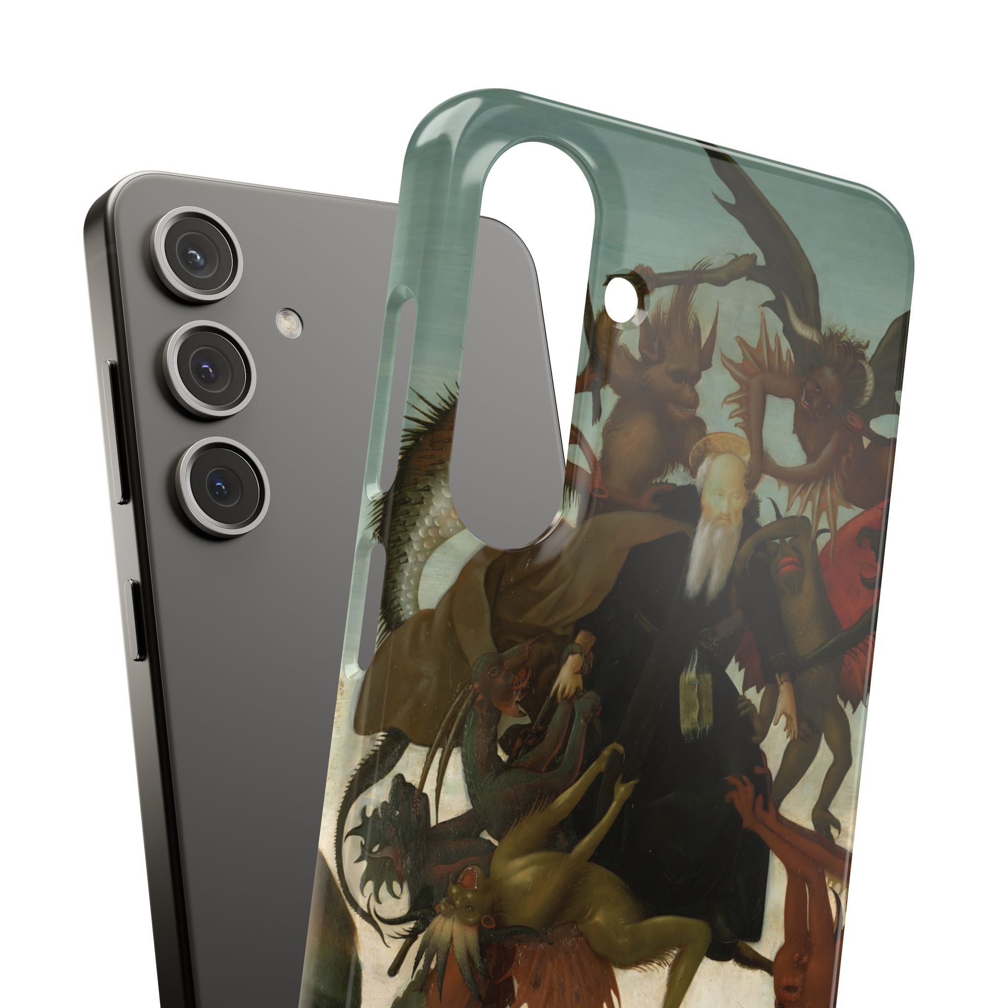 The Torment of Saint Anthony by Michelangelo Buonarroti - Samsung Slim Case