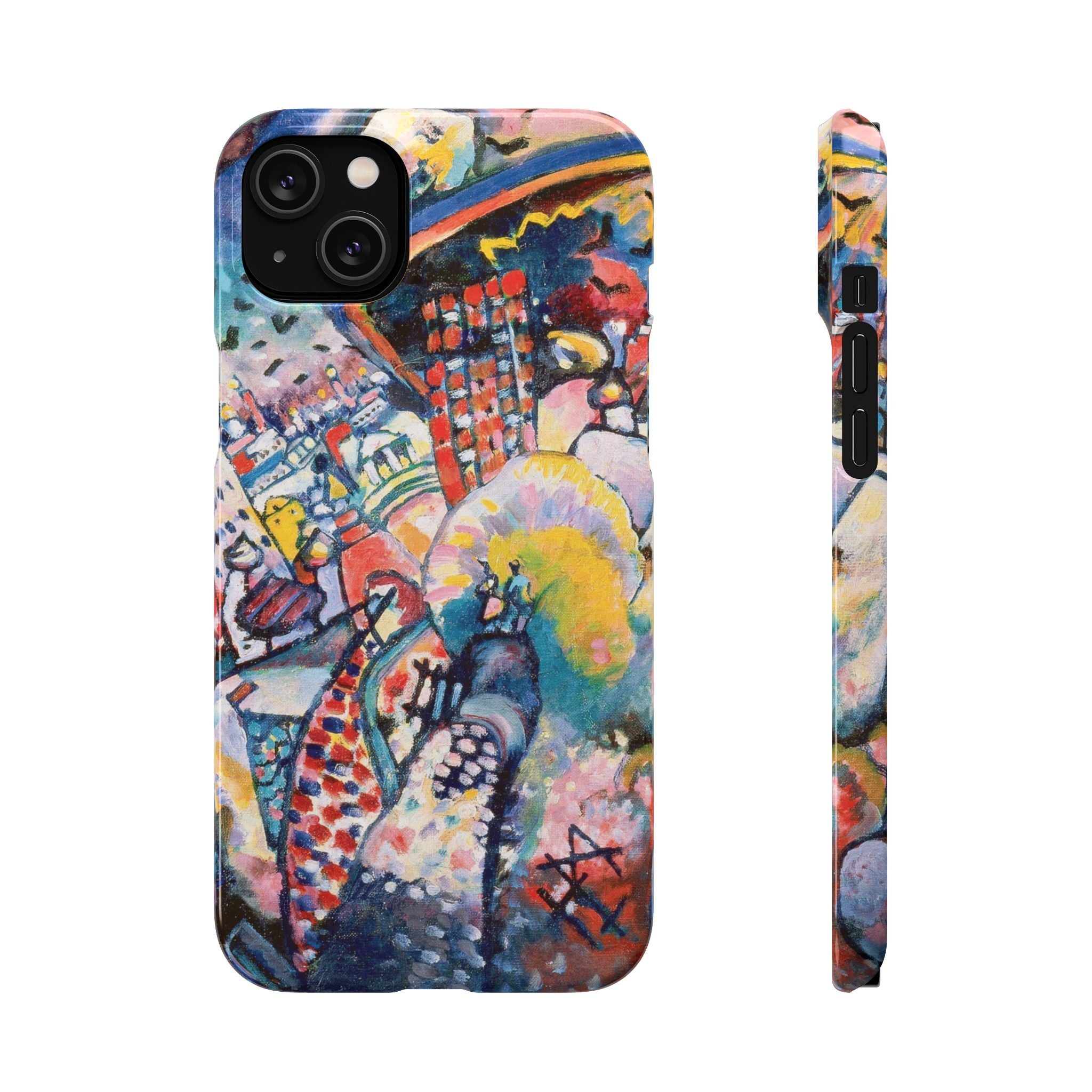 Moscow, Red Square by Vasily Kandinsky - iPhone Slim Case