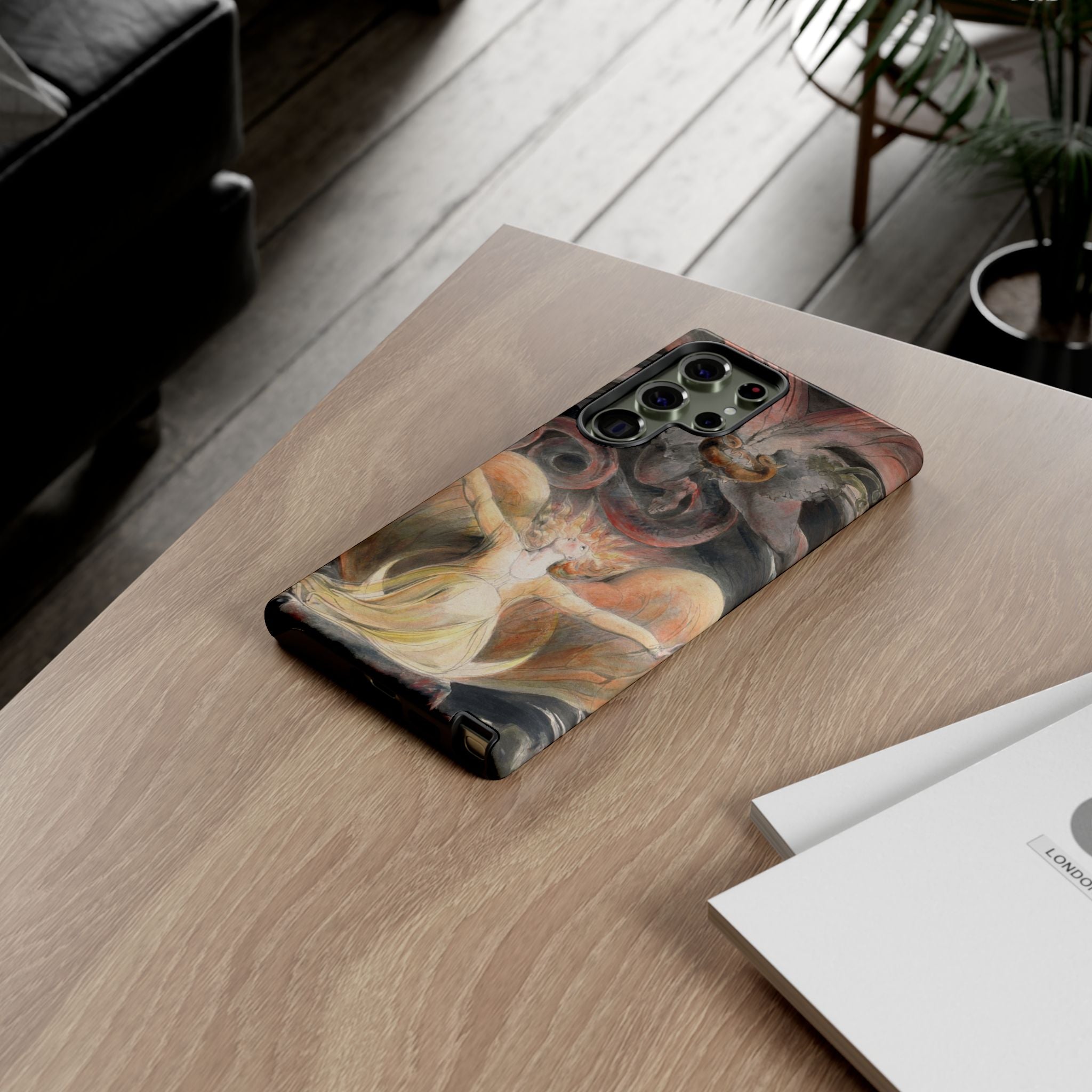 The Great Red Dragon and the Woman Clothed with the Sun by William Blake - Samsung Tough Case