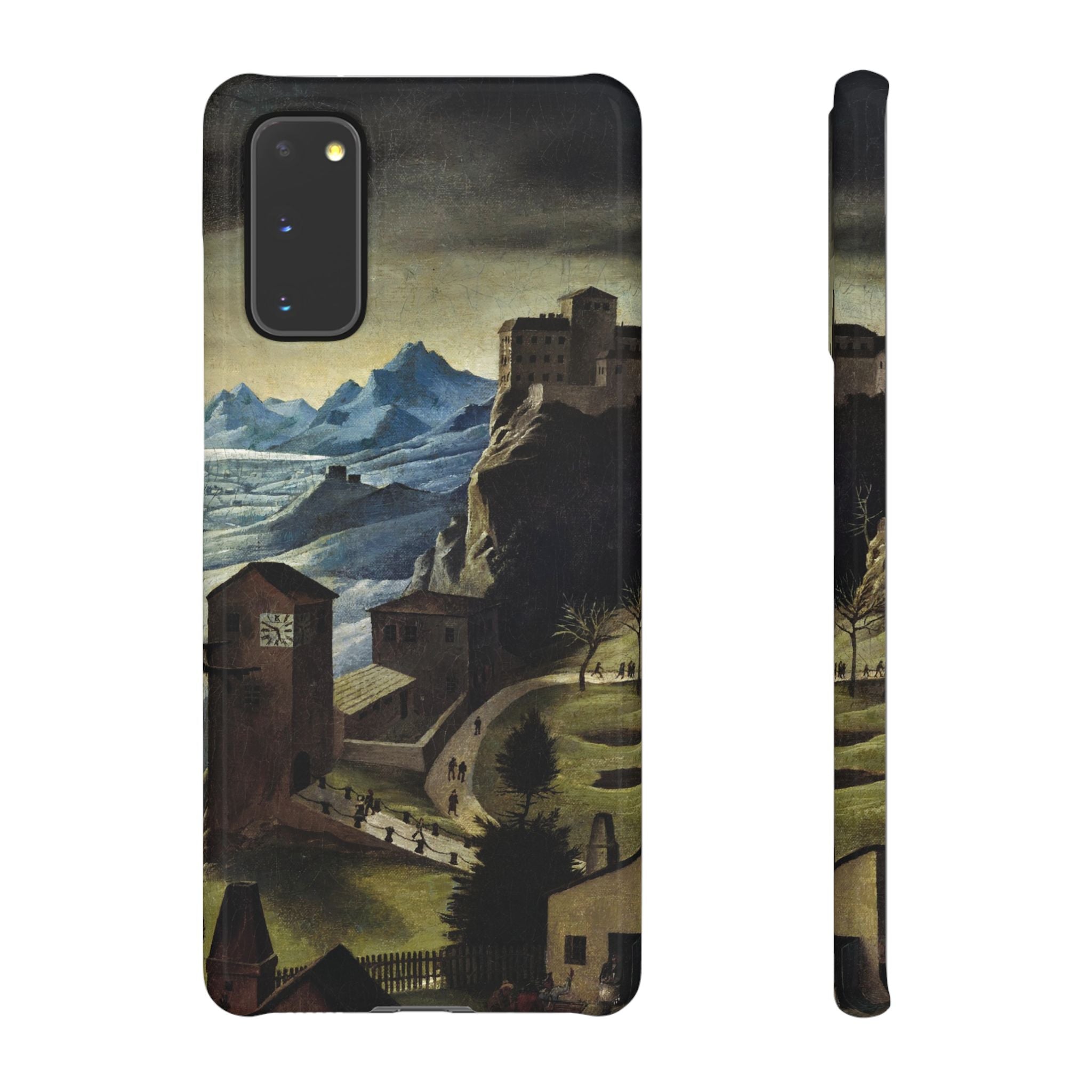 Landschaft mit Burg by Franz Sedlacek - Samsung Slim Case