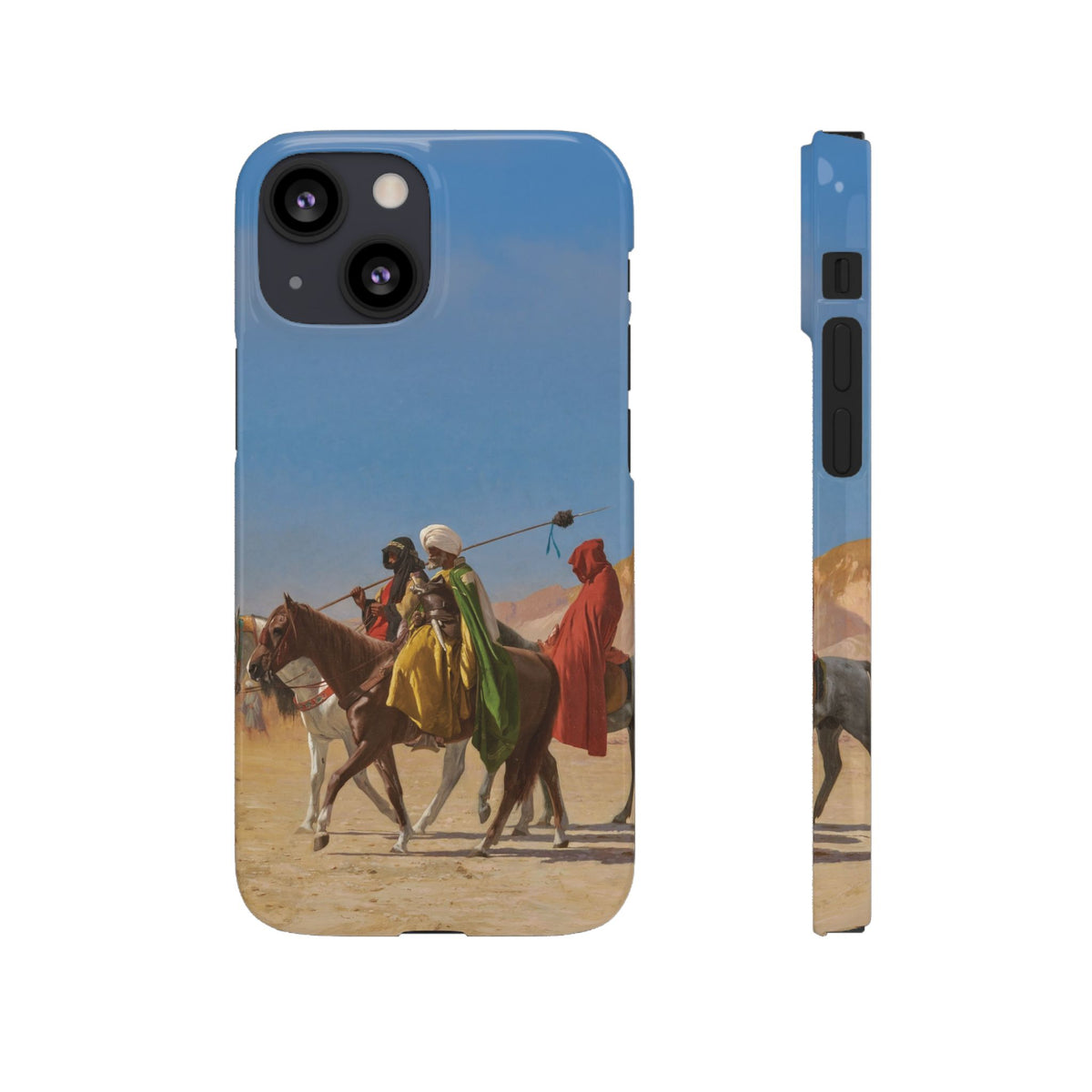 Riders Crossing The Desert by Jean-Leon Gerome - iPhone Slim Case