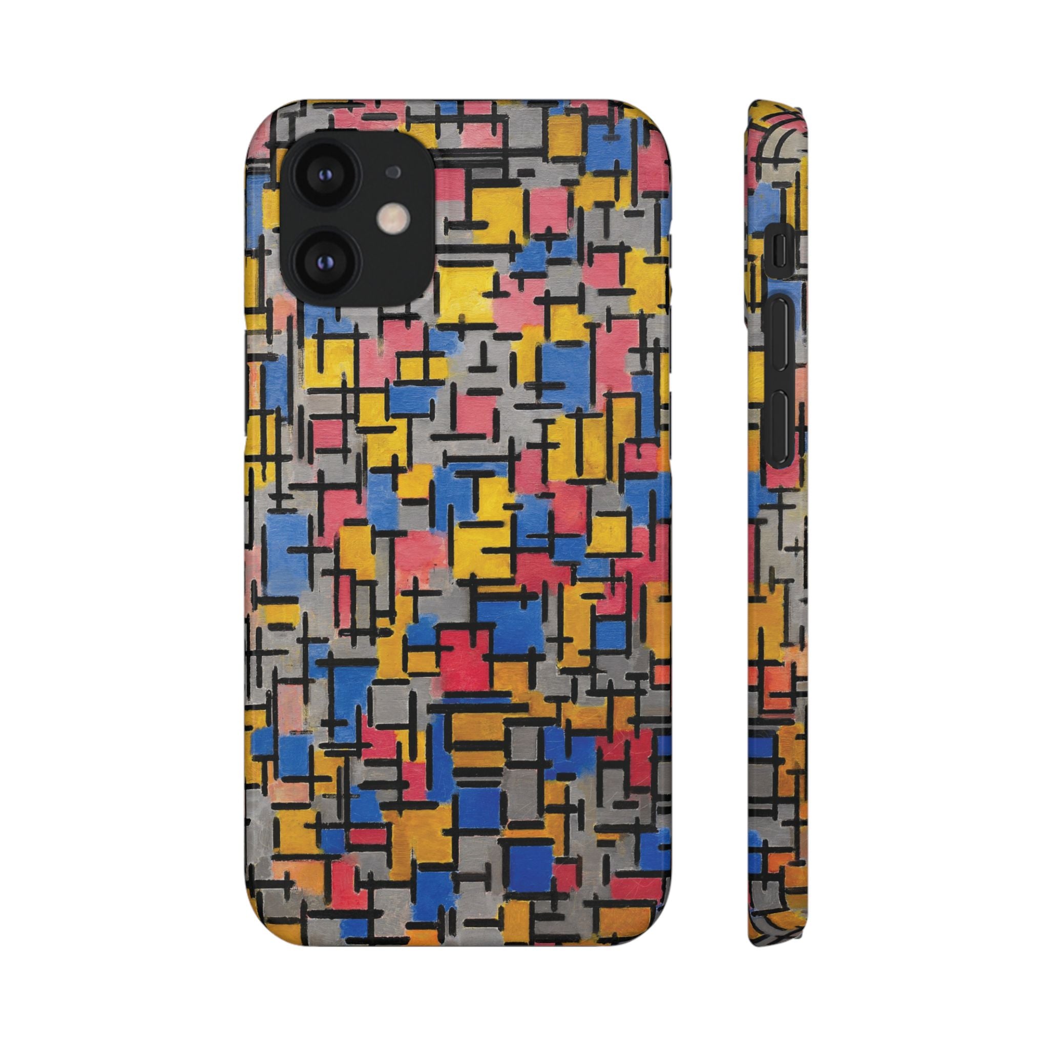 Composition by Piet Mondrian - iPhone Slim Case