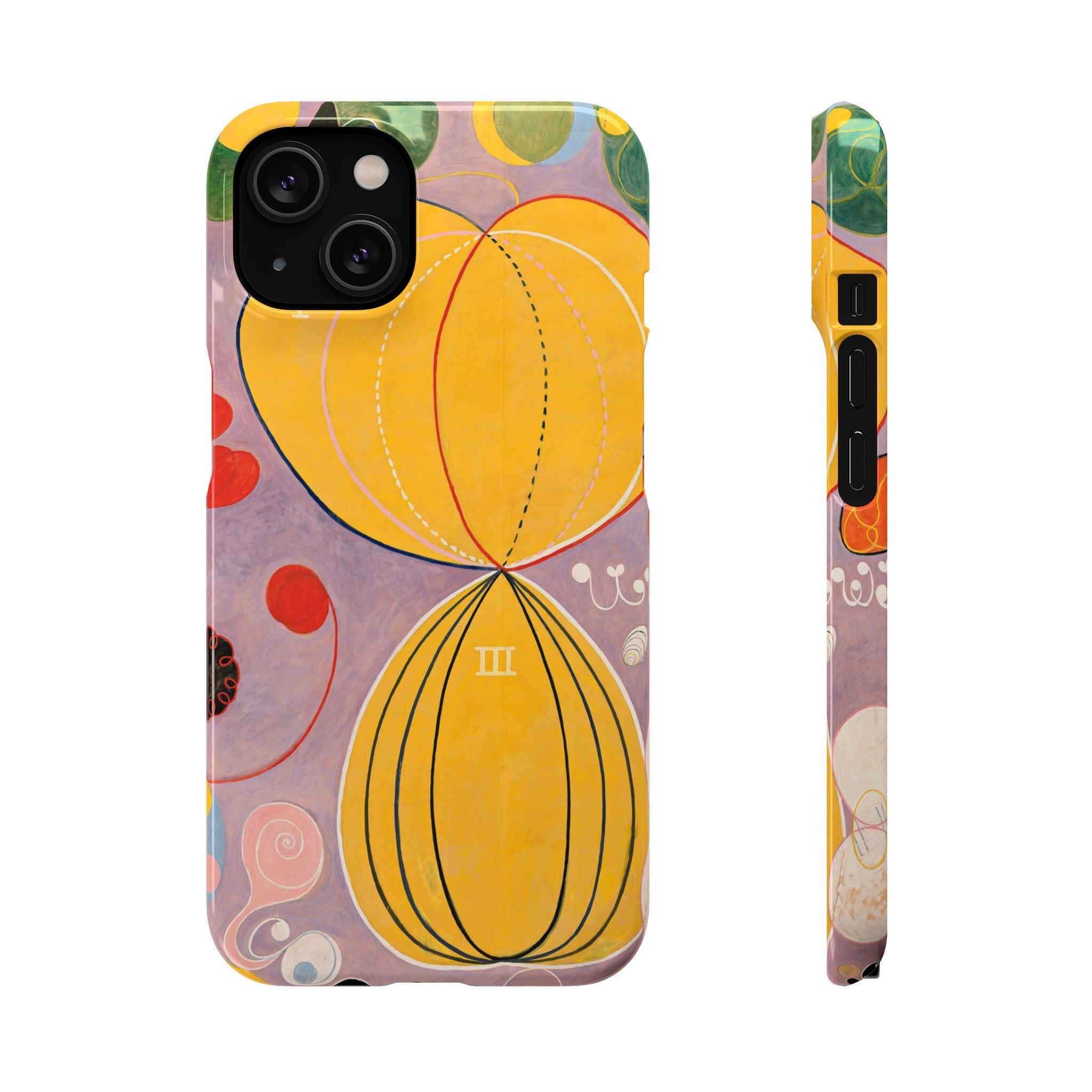 The Ten Largest No. 7, Adulthood by Hilma af Klint - iPhone Slim Case