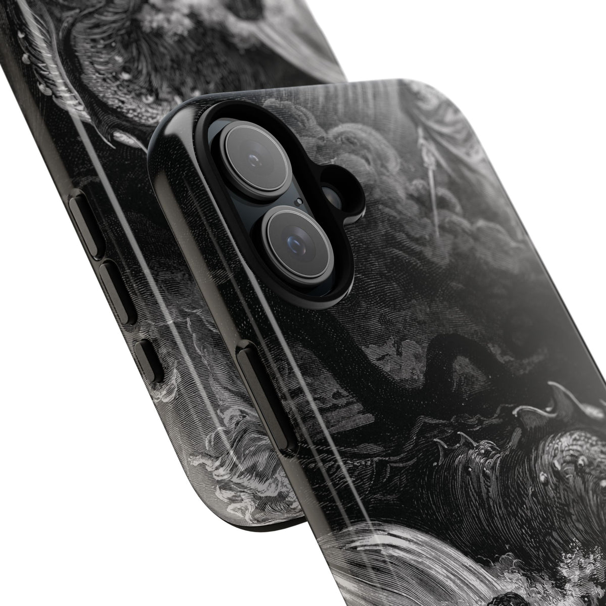 The Destruction of Leviathan by Gustave Doré - iPhone Tough Case