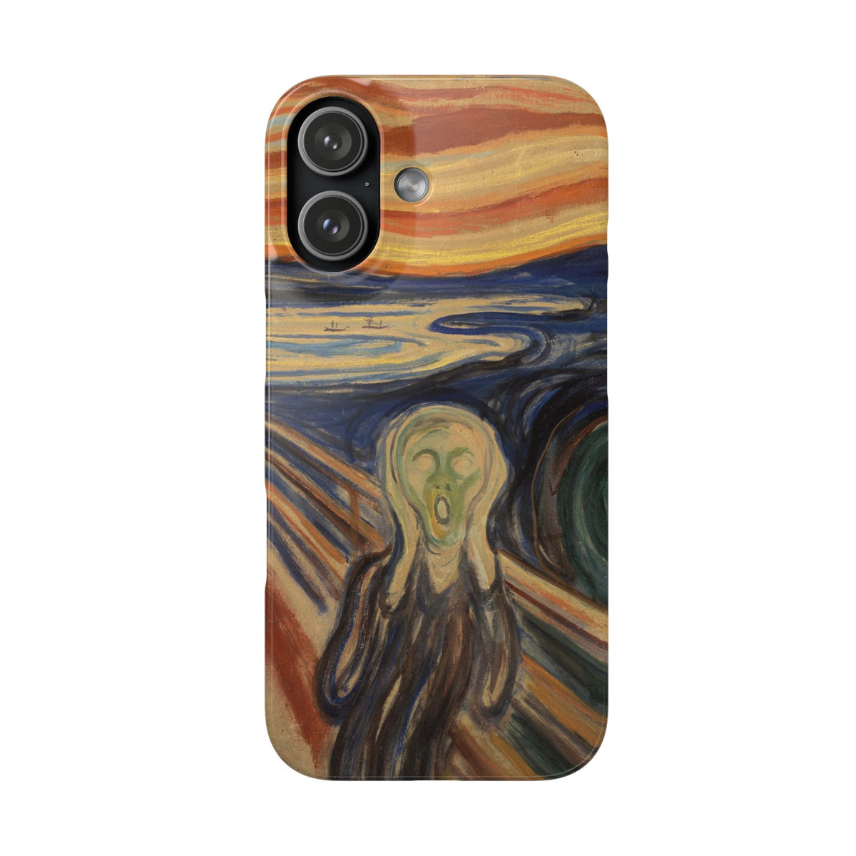 The scream by Edvard Munch - iPhone Slim Case