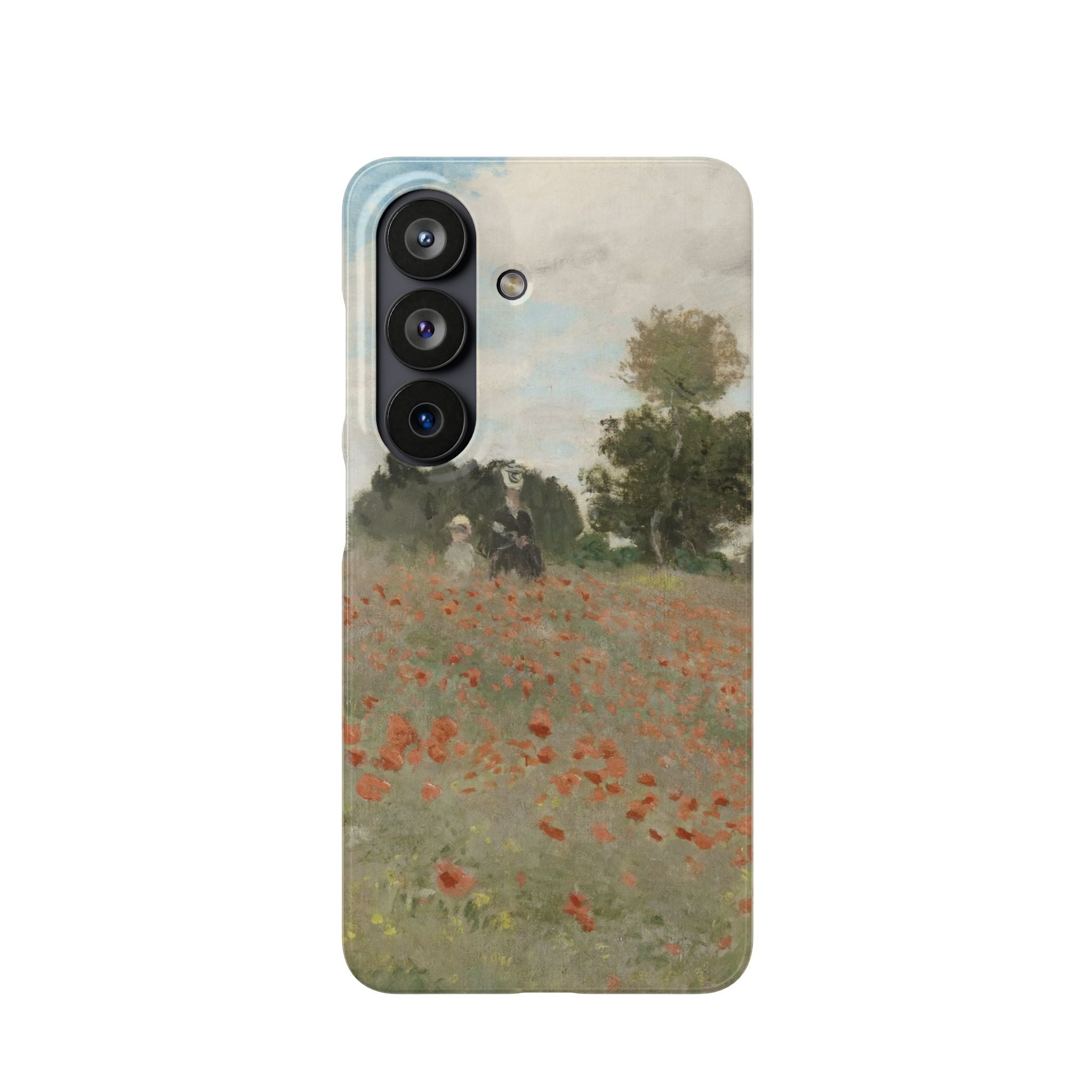 The Poppy Field by Claude Monet - Samsung Slim Case
