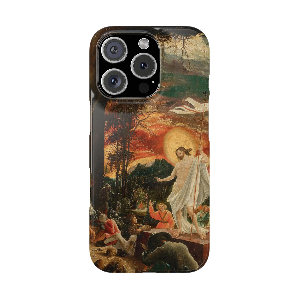 Resurrection of Christ by Albrecht Altdorfer - iPhone Slim Case
