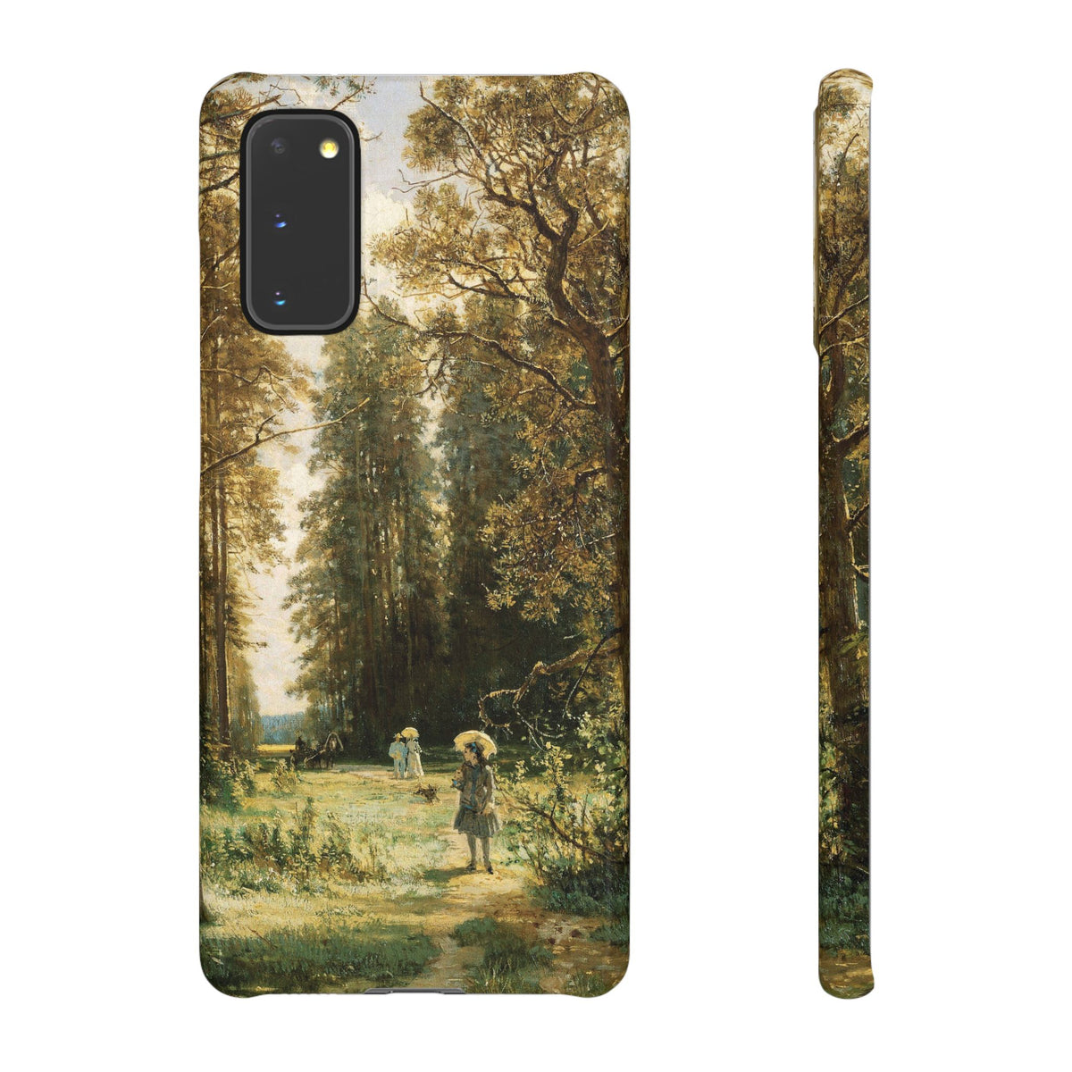 The Path in the Forest by Ivan Ivanovich Shishkin - Samsung Slim Case