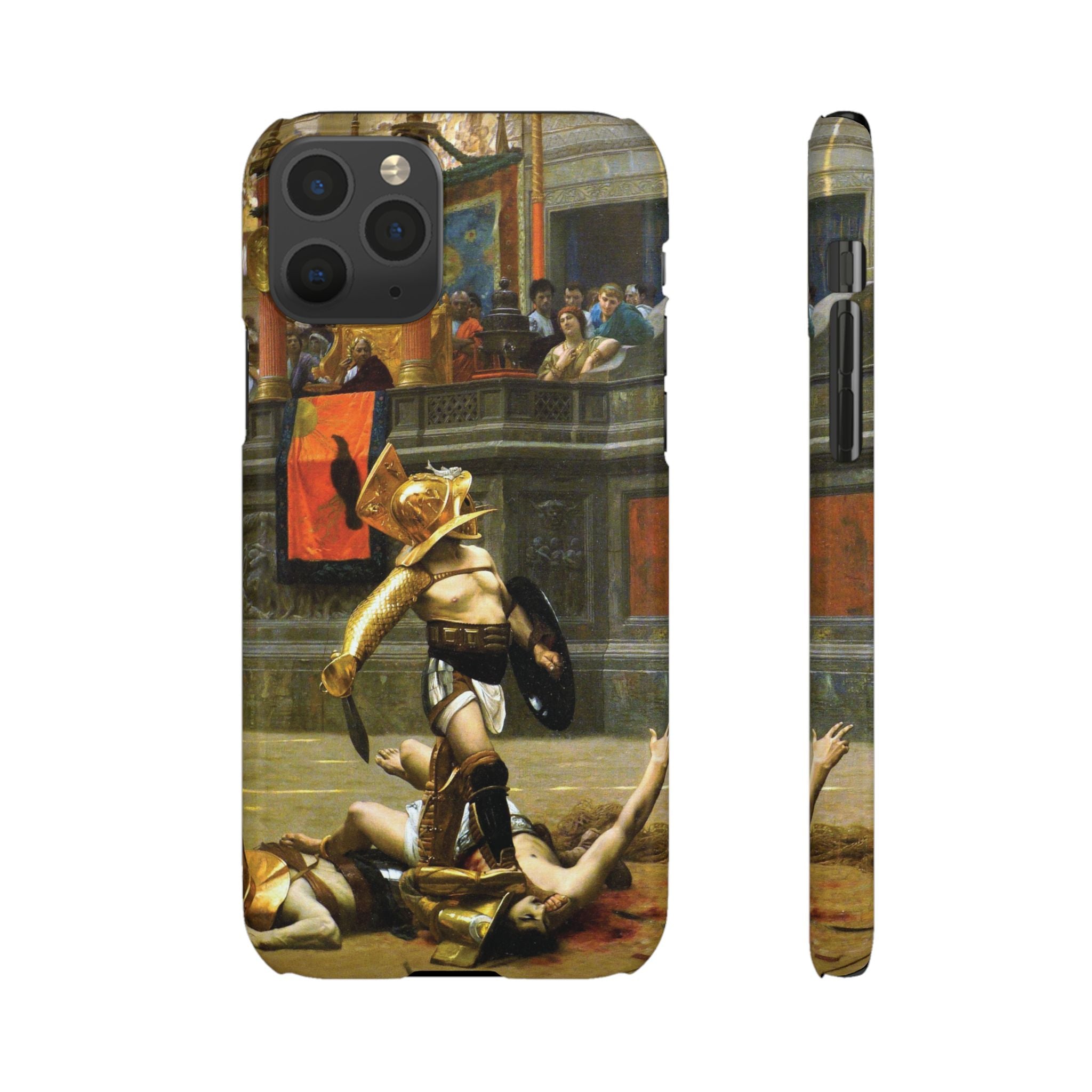 Pollice Verso by Jean Leon Gerome - iPhone Slim Case