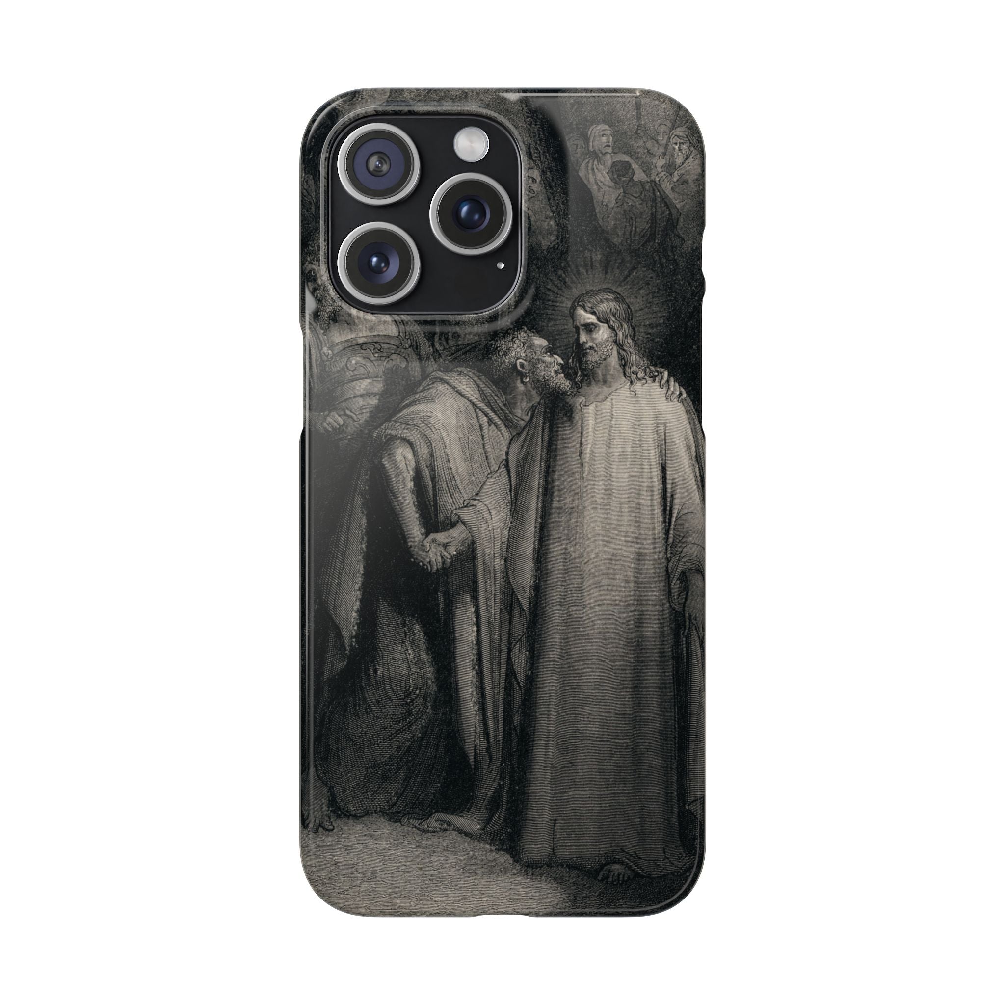 Plate CXLI “The Judas Kiss” by Gustave Doré - iPhone Slim Case