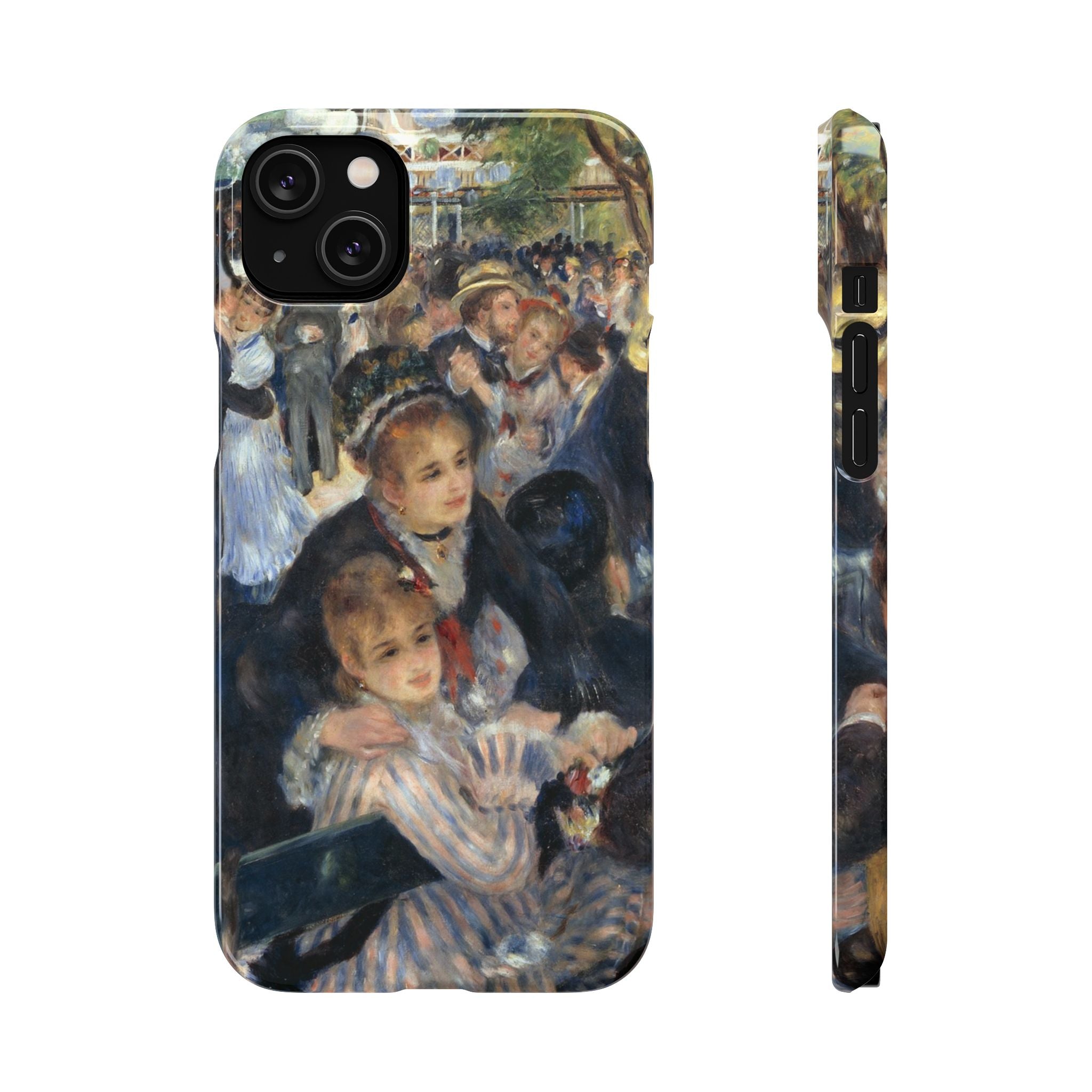 Le Moulin de la Galette by Pierre Auguste Renoir - iPhone Slim Case