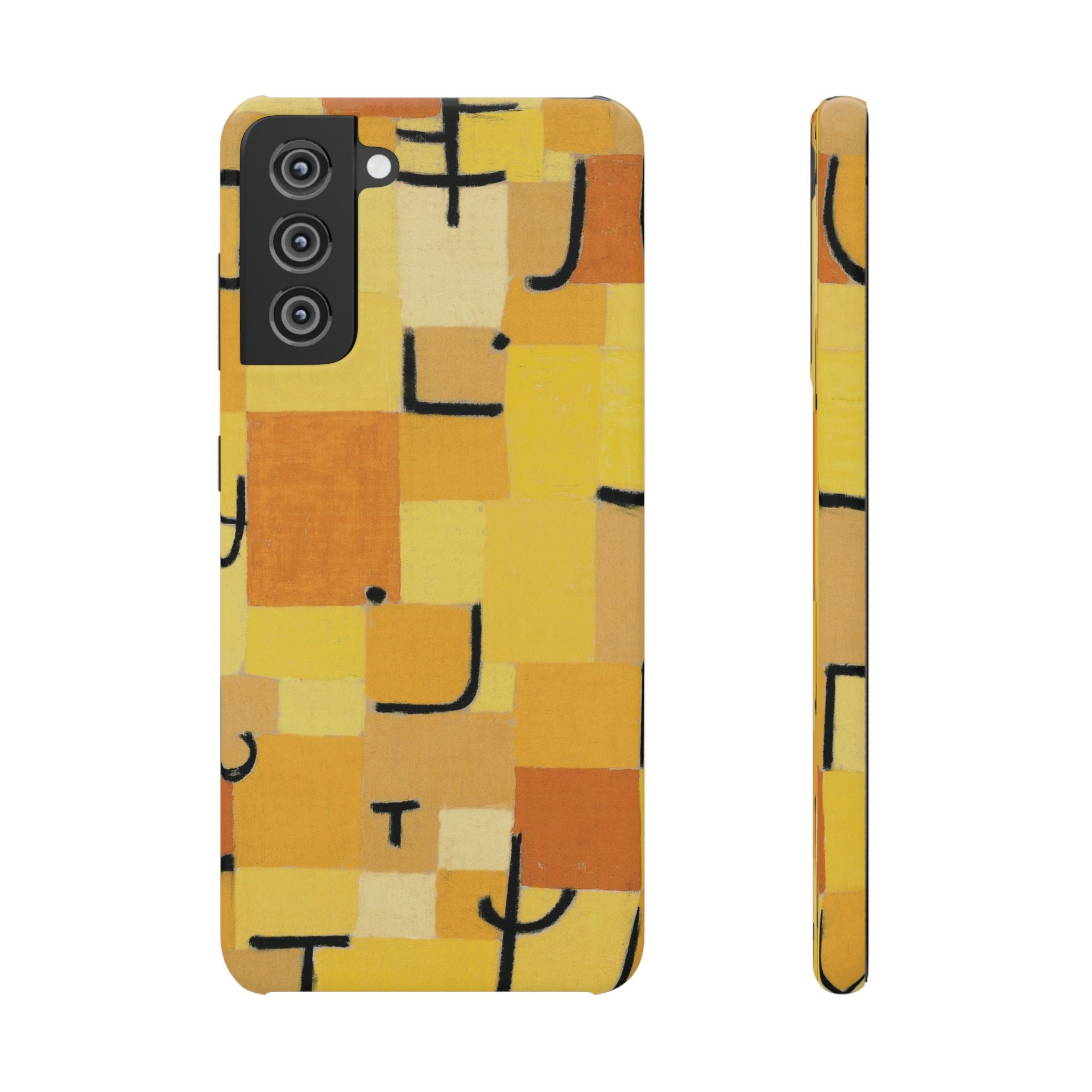 Signs in Yellow by Paul Klee - Samsung Slim Case