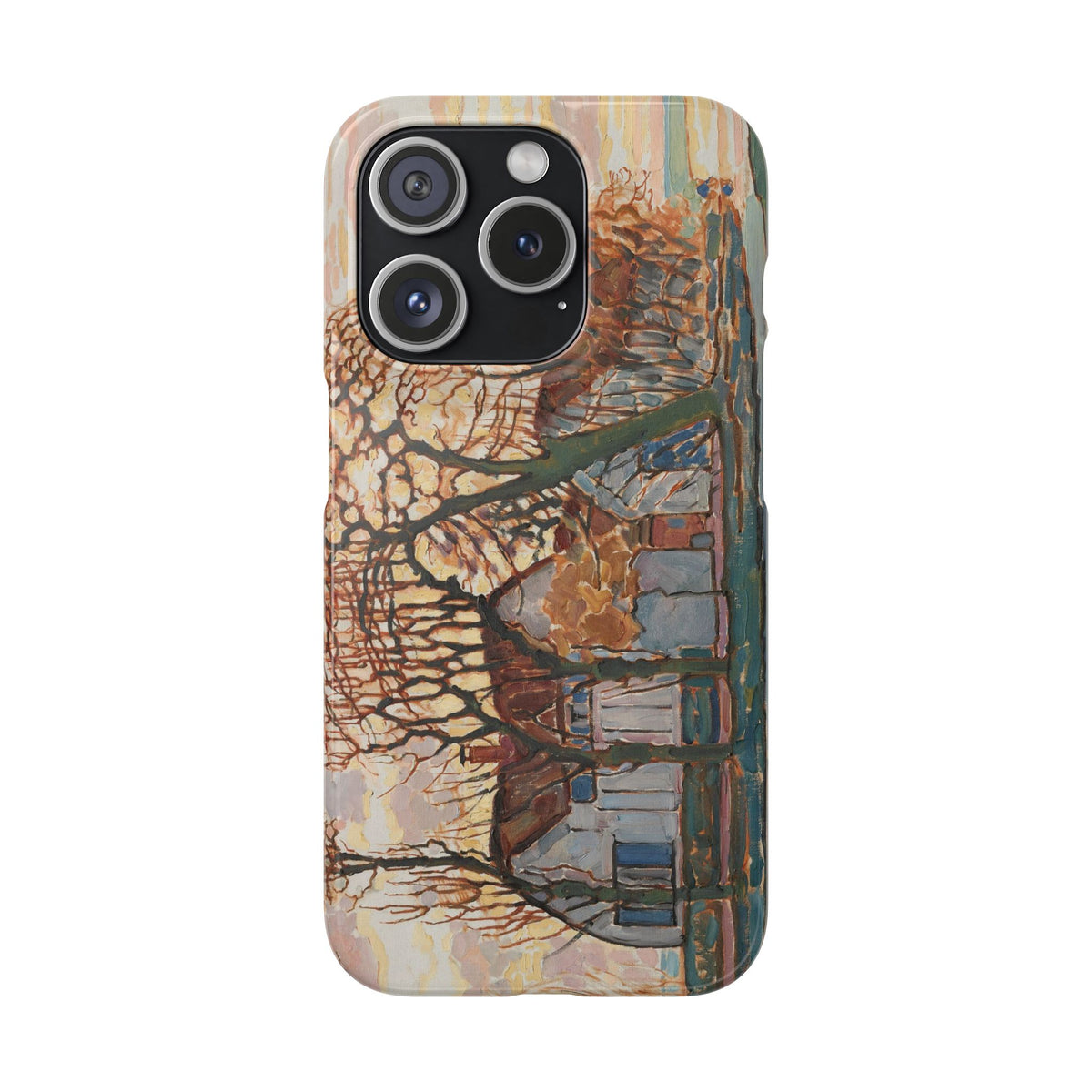 Farm near Duivendrecht by Piet Mondrian - iPhone Slim Case