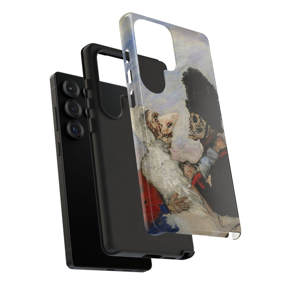 Skeleton Arresting Masqueraders by James Ensor - Samsung Tough Case