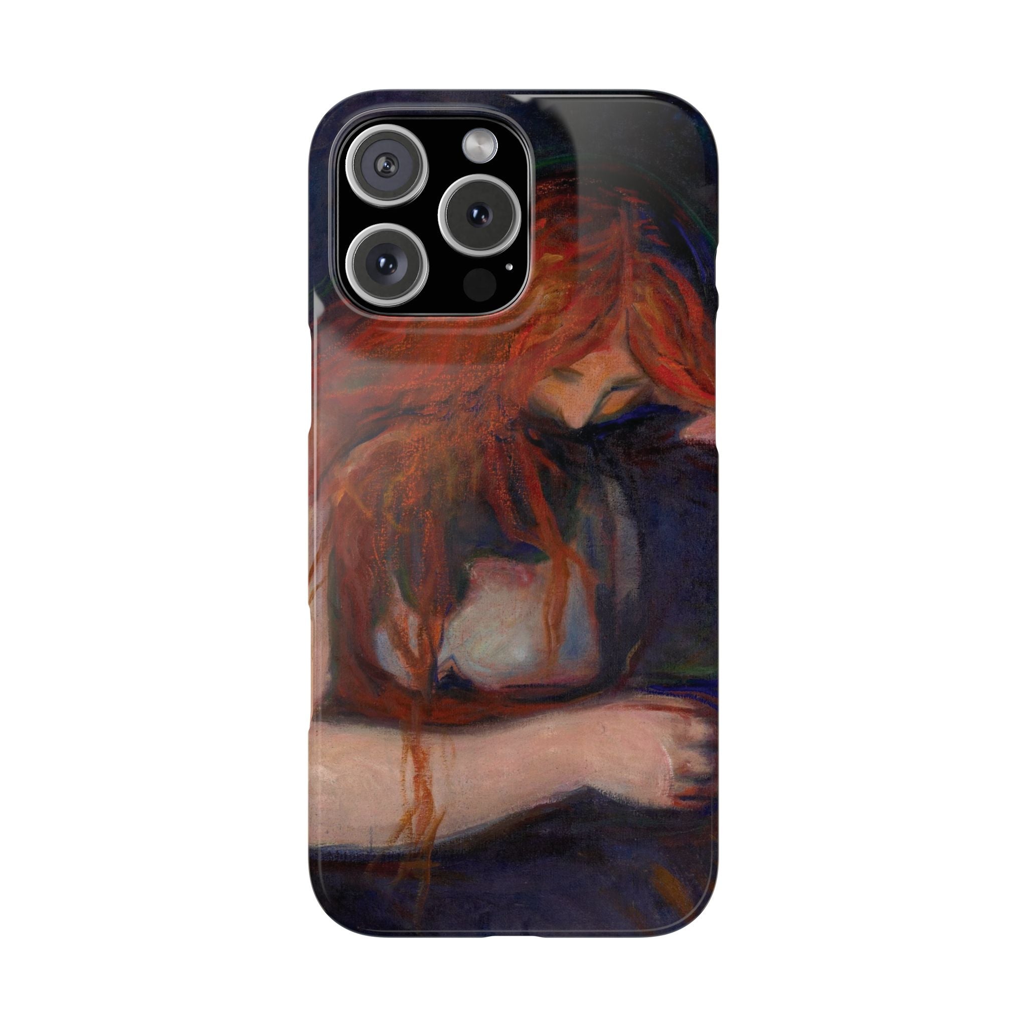 Vampire by Edvard Munch - iPhone Slim Case