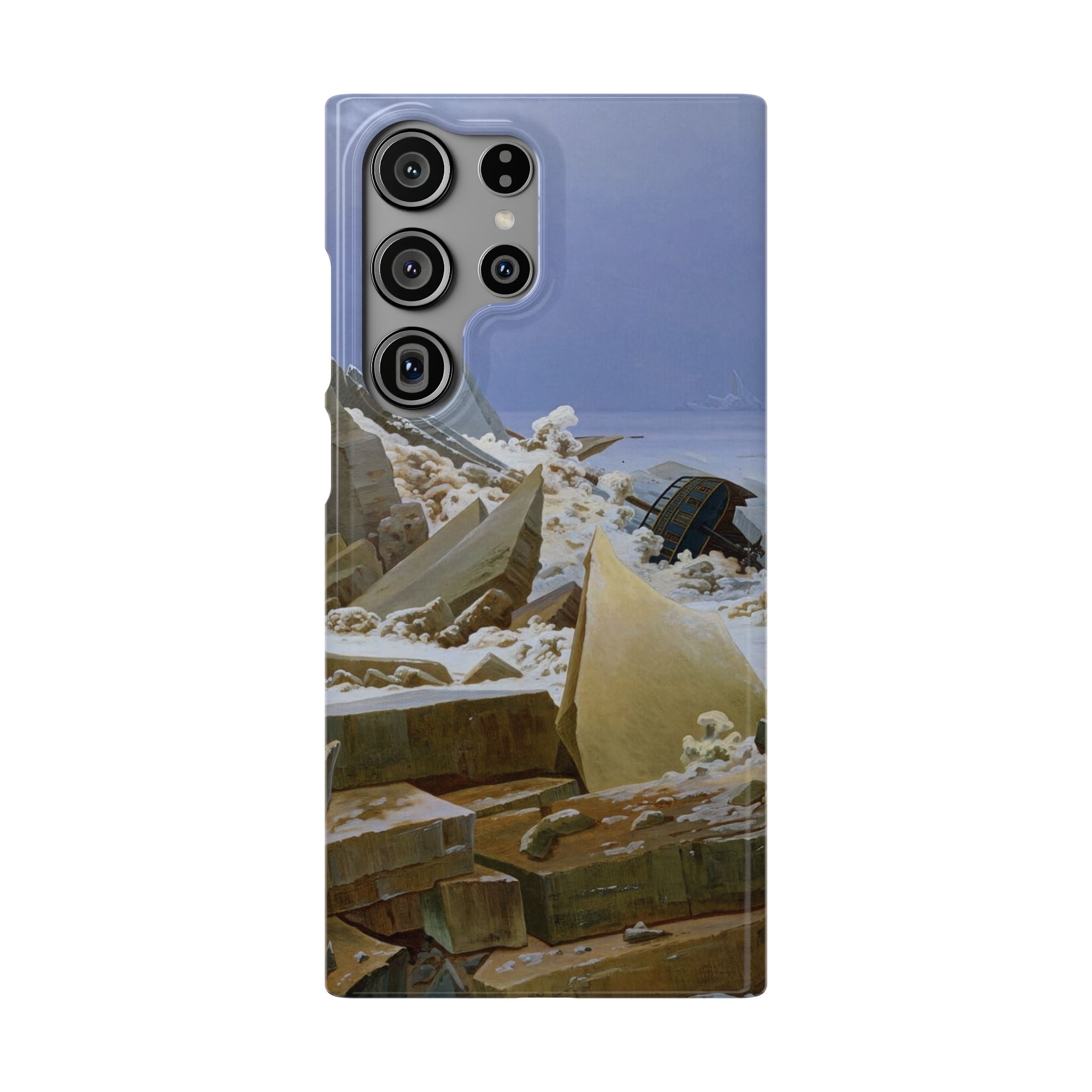 The Sea of Ice by Caspar David Friedrich - Samsung Slim Case