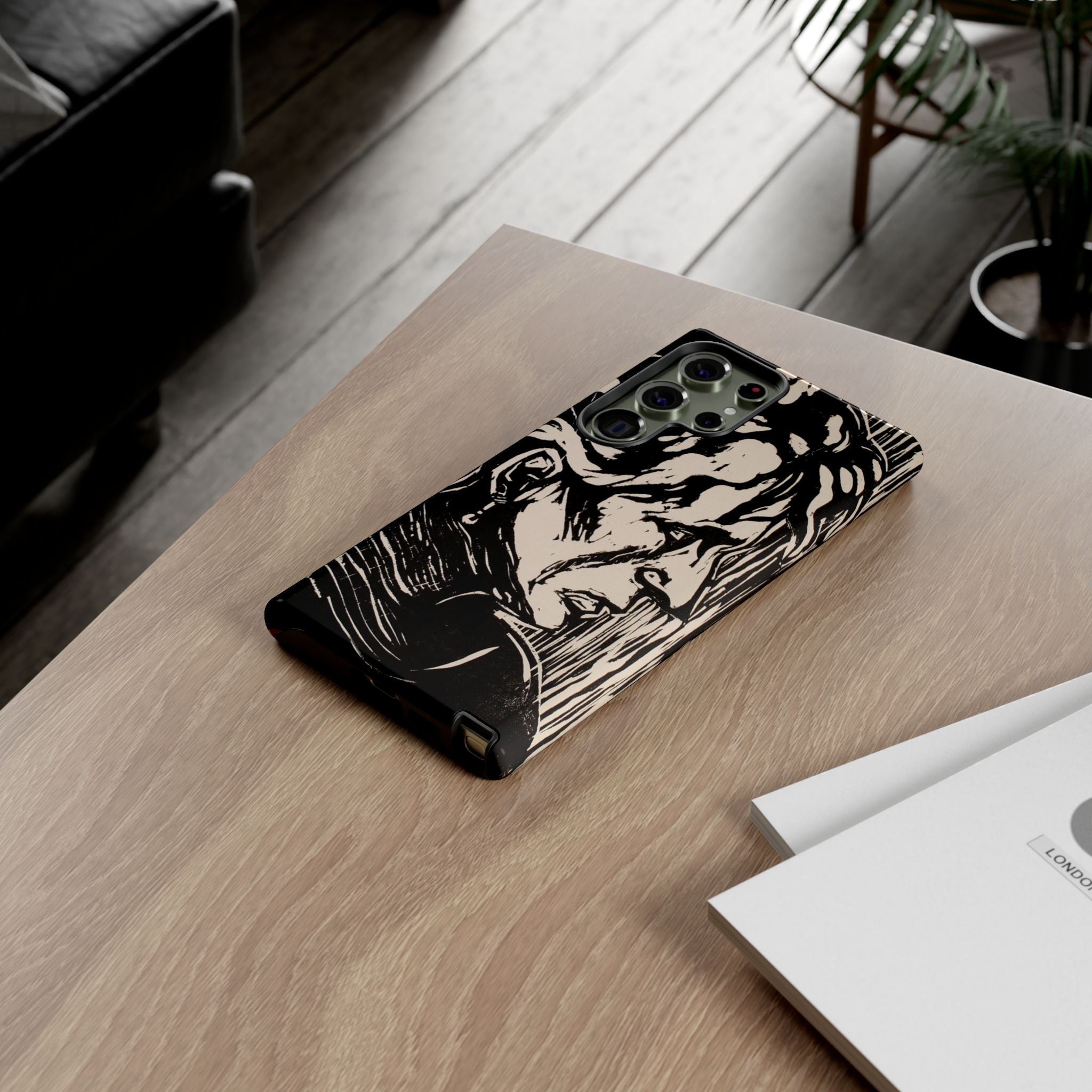 Portrait of an Elderly Lady by Edvard Munch - Samsung Tough Case