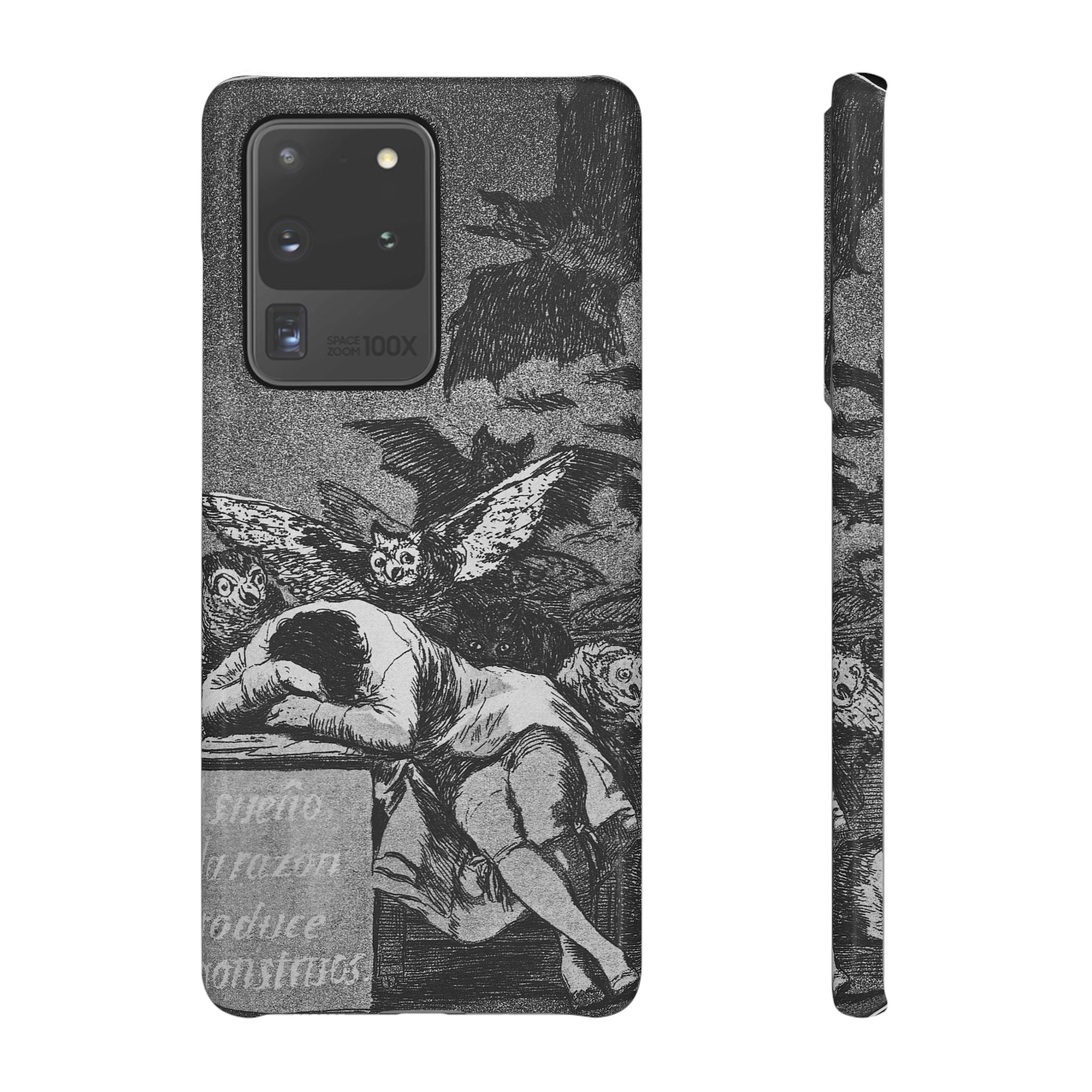 The Sleep of Reason Produces Monsters by Francisco Goya - Samsung Slim Case