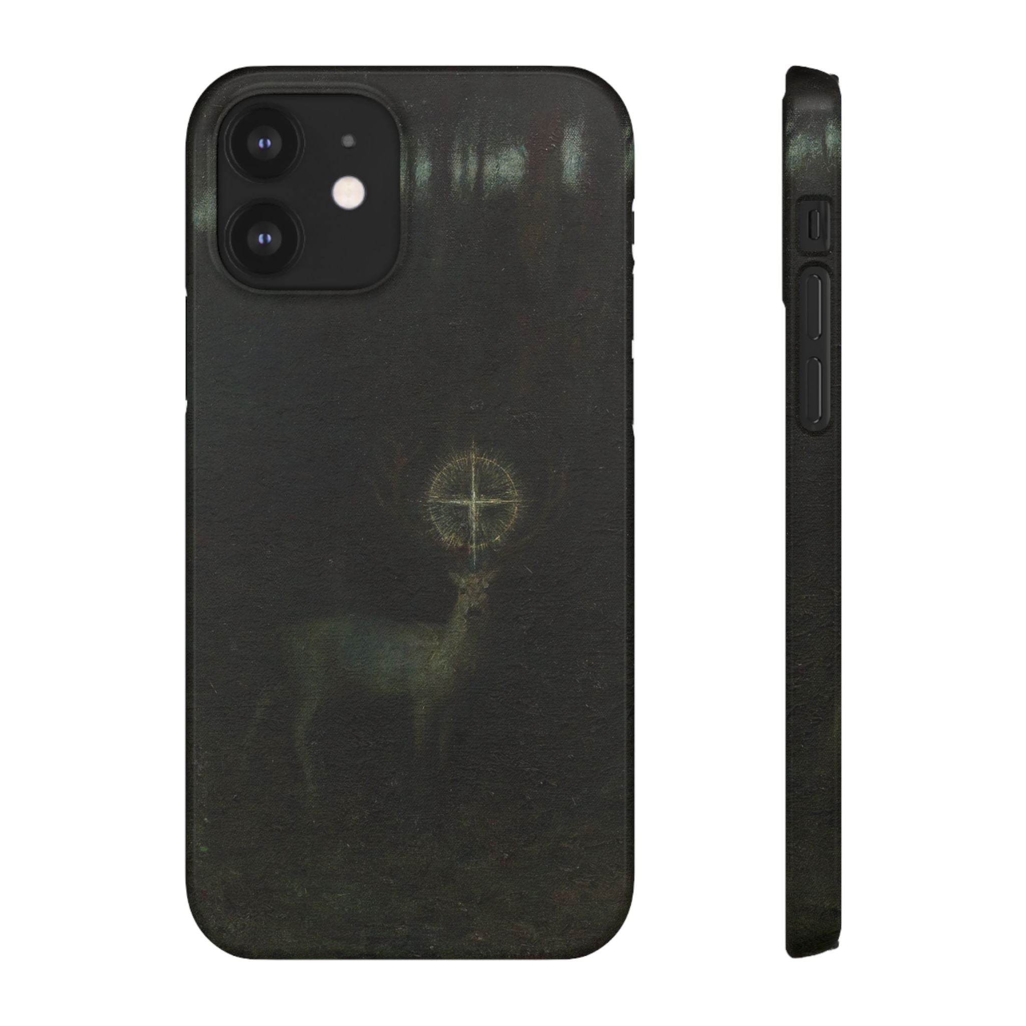 The Vision of Saint Hubert by Franz von Stuck - iPhone Slim Case