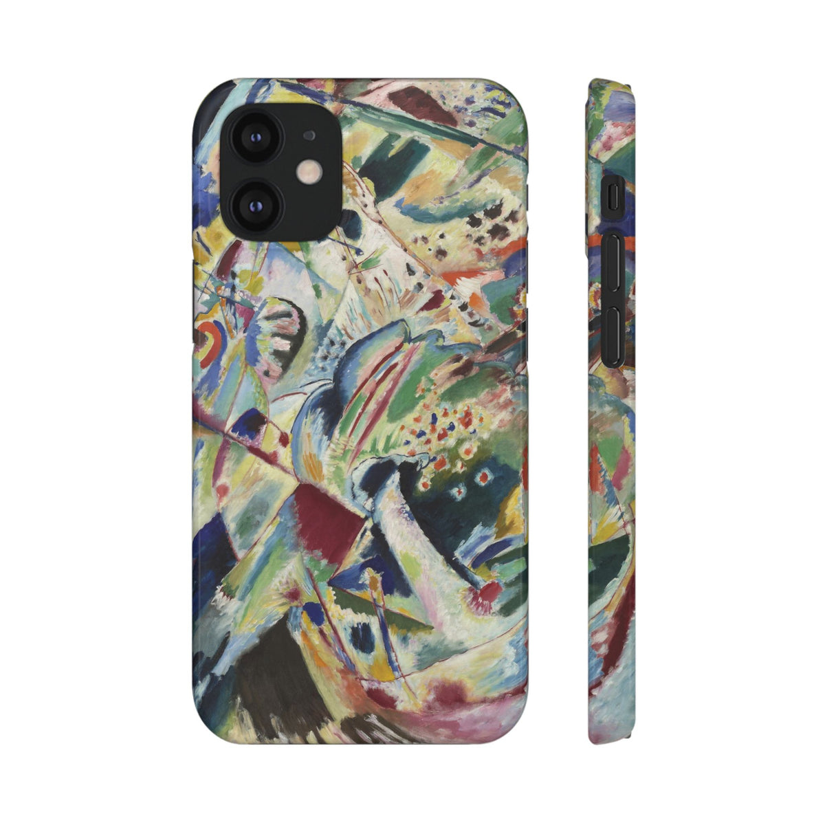 Panel for Edwin R. Campbell No. 4 by Vasily Kandinsky - iPhone Slim Case