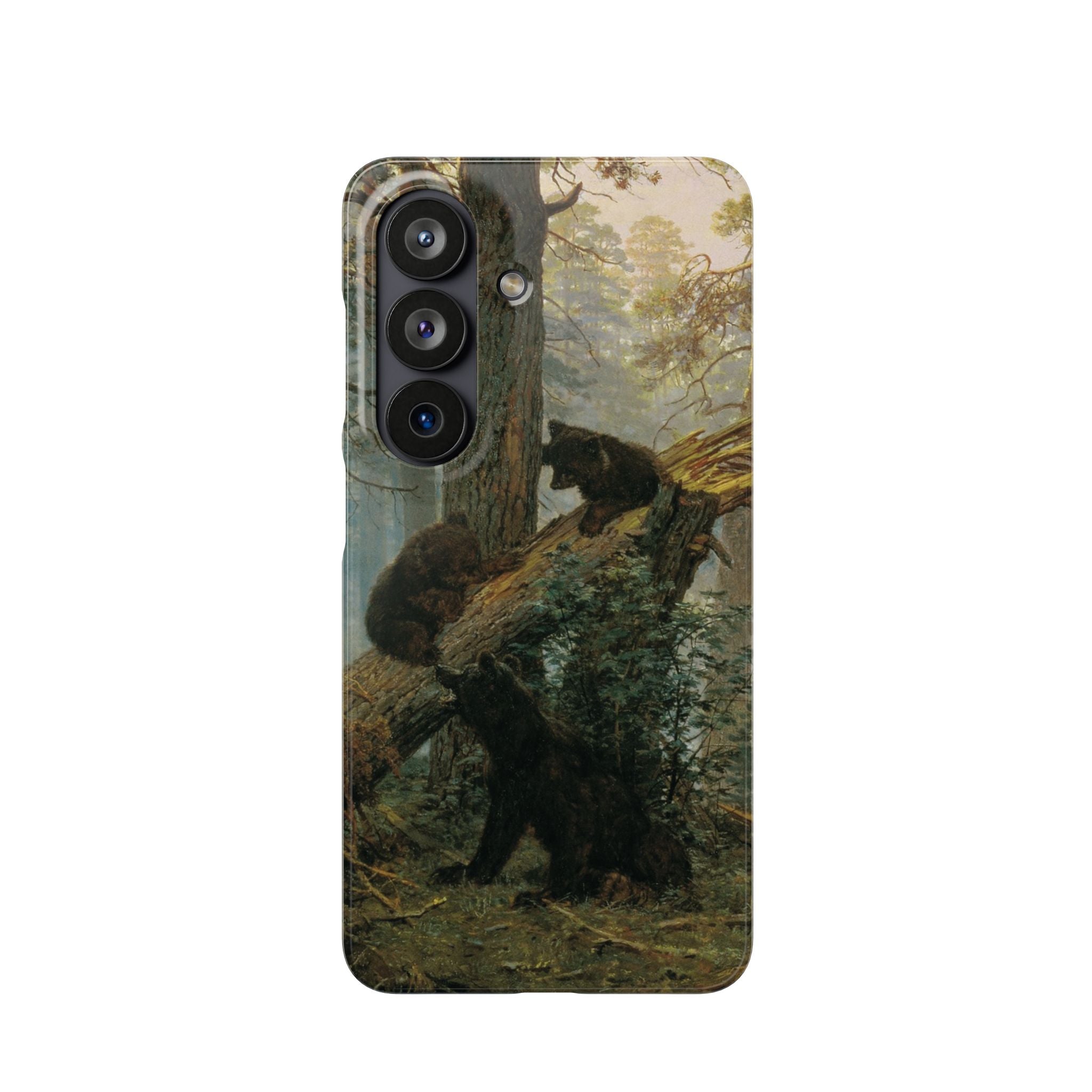Morning in a Pine Forest by Ivan Ivanovich Shishkin - Samsung Slim Case