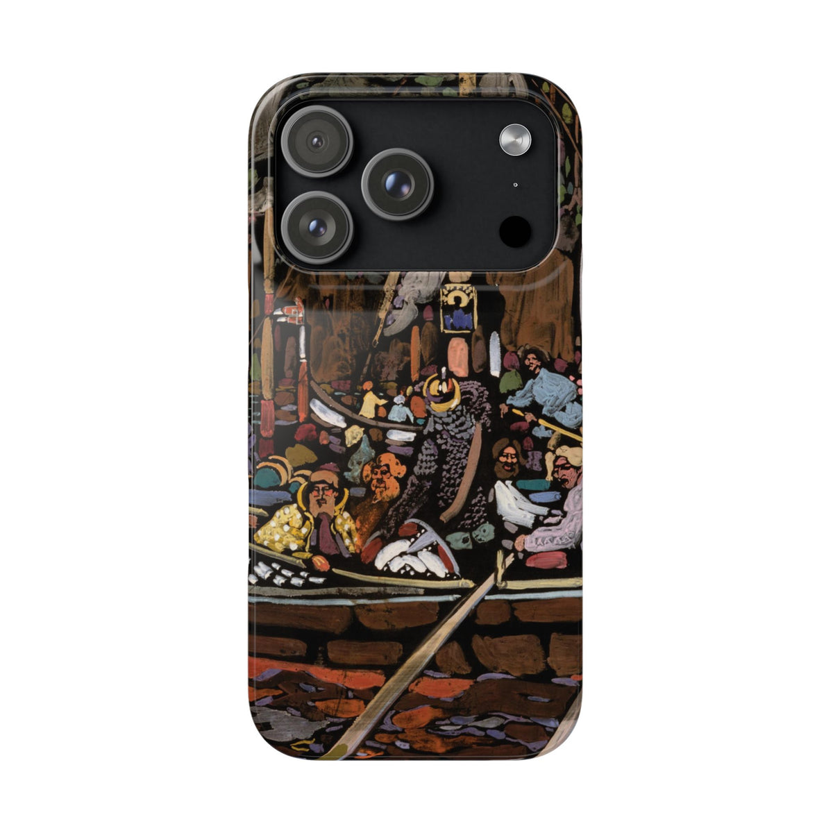 Lied (Chanson) by Vasily Kandinsky - iPhone Slim Case