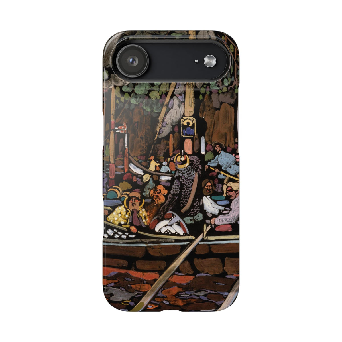 Lied (Chanson) by Vasily Kandinsky - iPhone Slim Case