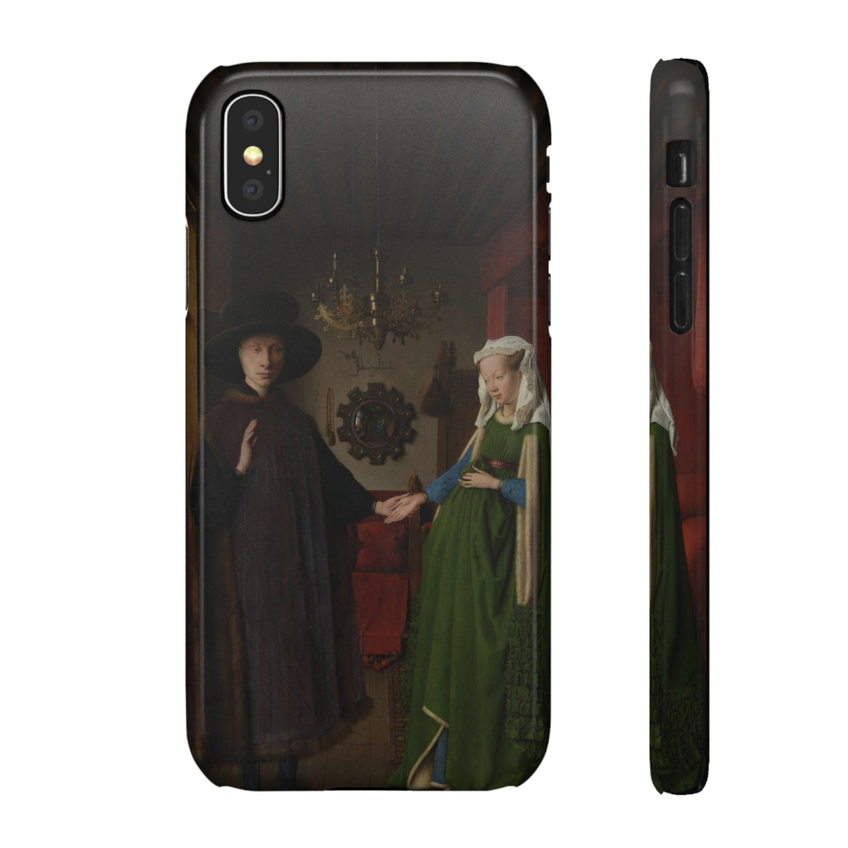 The Arnolfini Portrait by Jan van Eyck - iPhone Slim Case