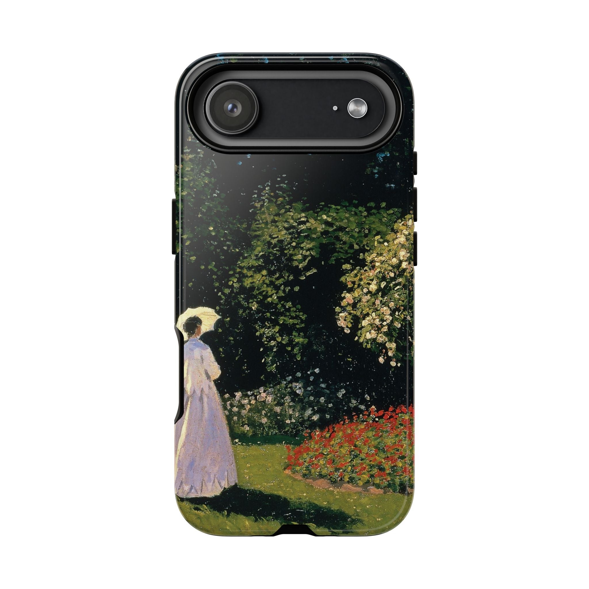 Woman in the Garden by Claude Monet - iPhone Tough Case