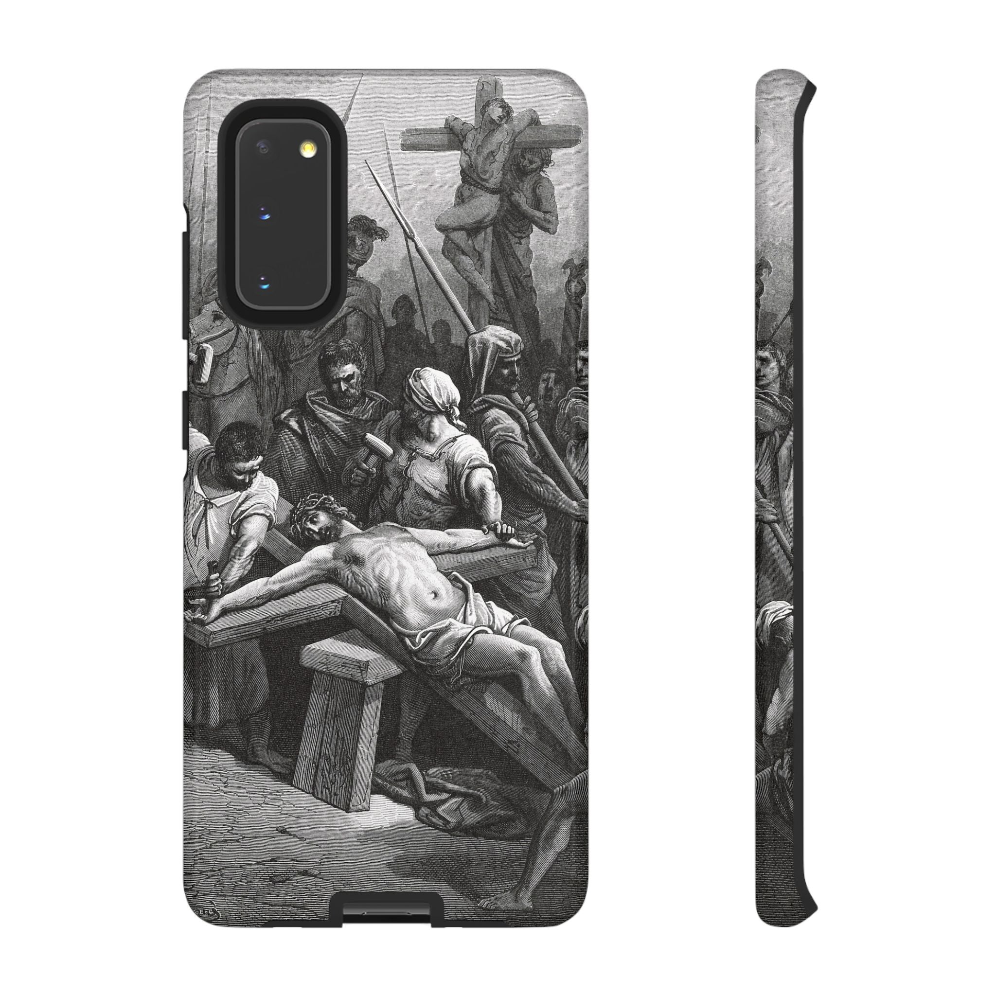 Crucifixion of Jesus by Gustave Doré - Samsung Tough Case