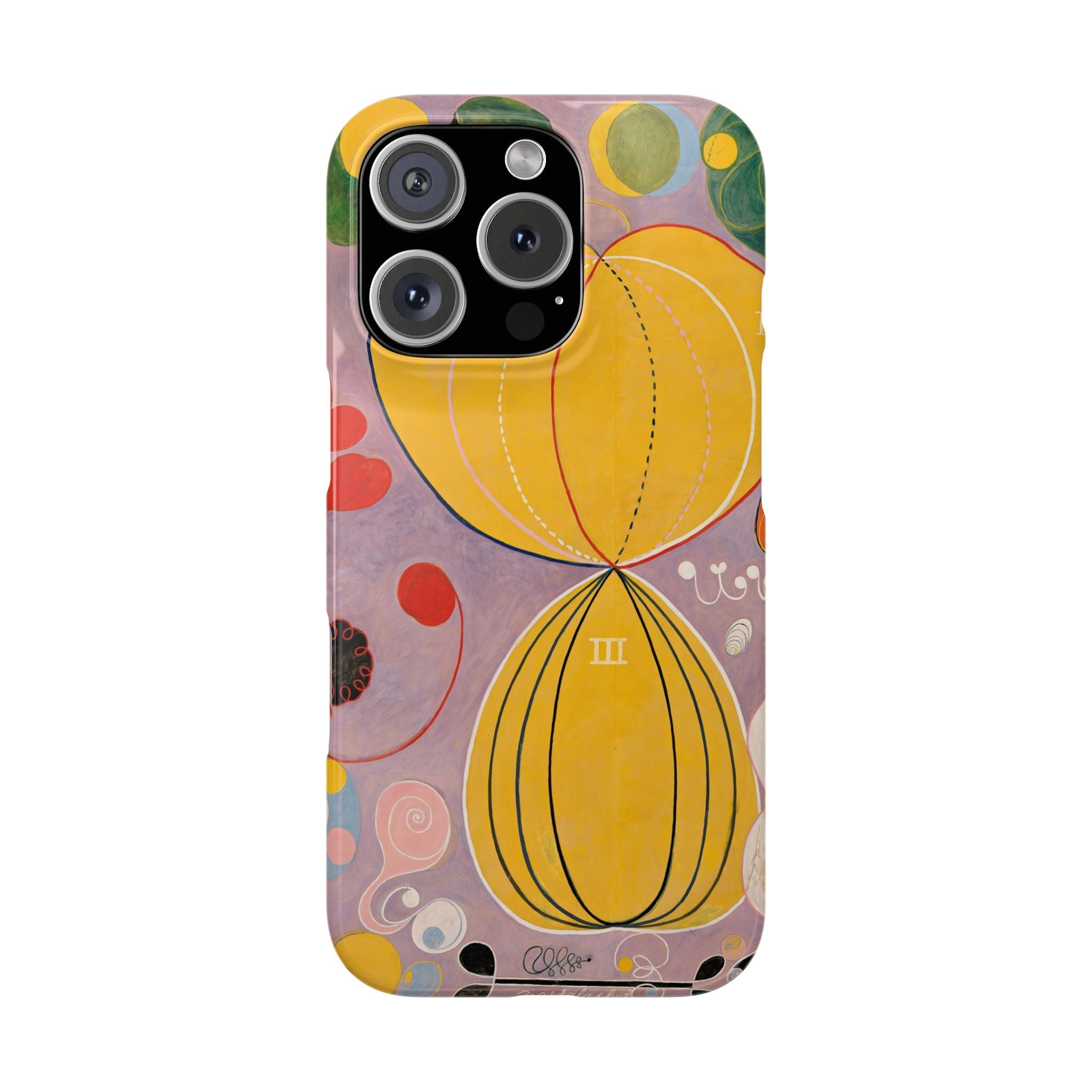 The Ten Largest No. 7, Adulthood by Hilma af Klint - iPhone Slim Case
