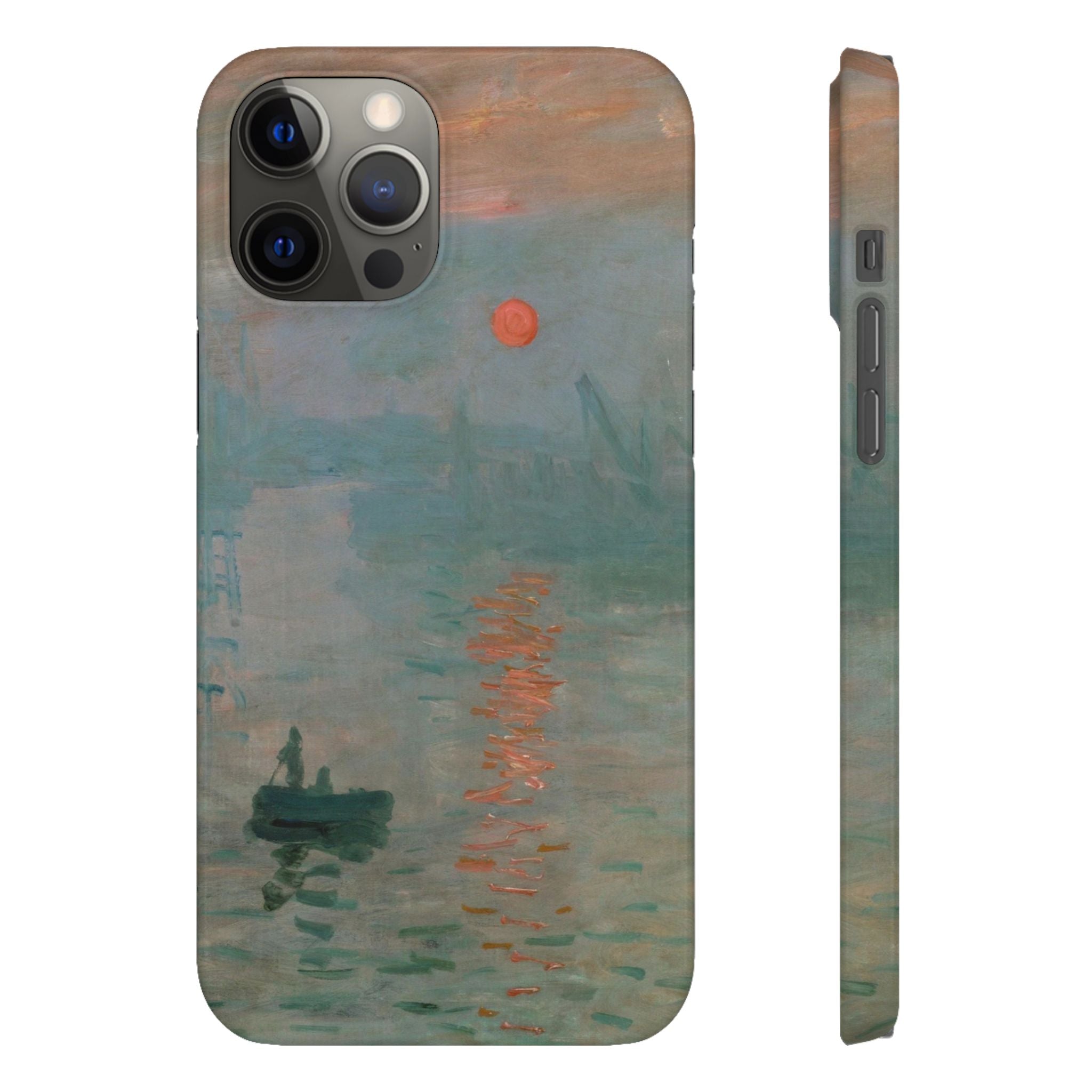 Impression, Sunrise by Claude Monet - iPhone Slim Case